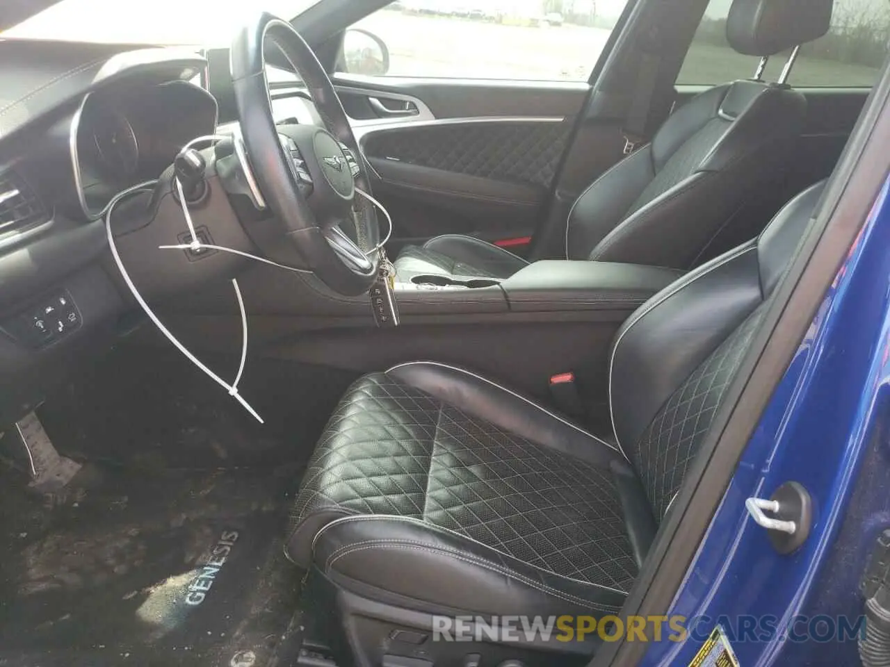 7 fotografías del automóvil dañado KMTG74LEXLU040965 GENESIS G70 2020