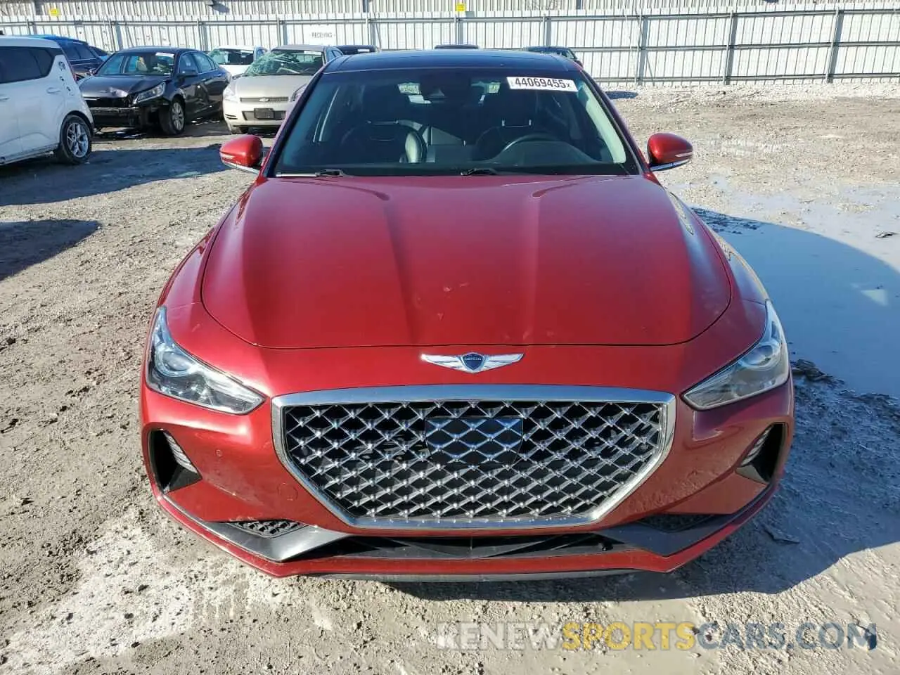 5 fotografías del automóvil dañado KMTG34LA7MU072427 GENESIS G70 2021