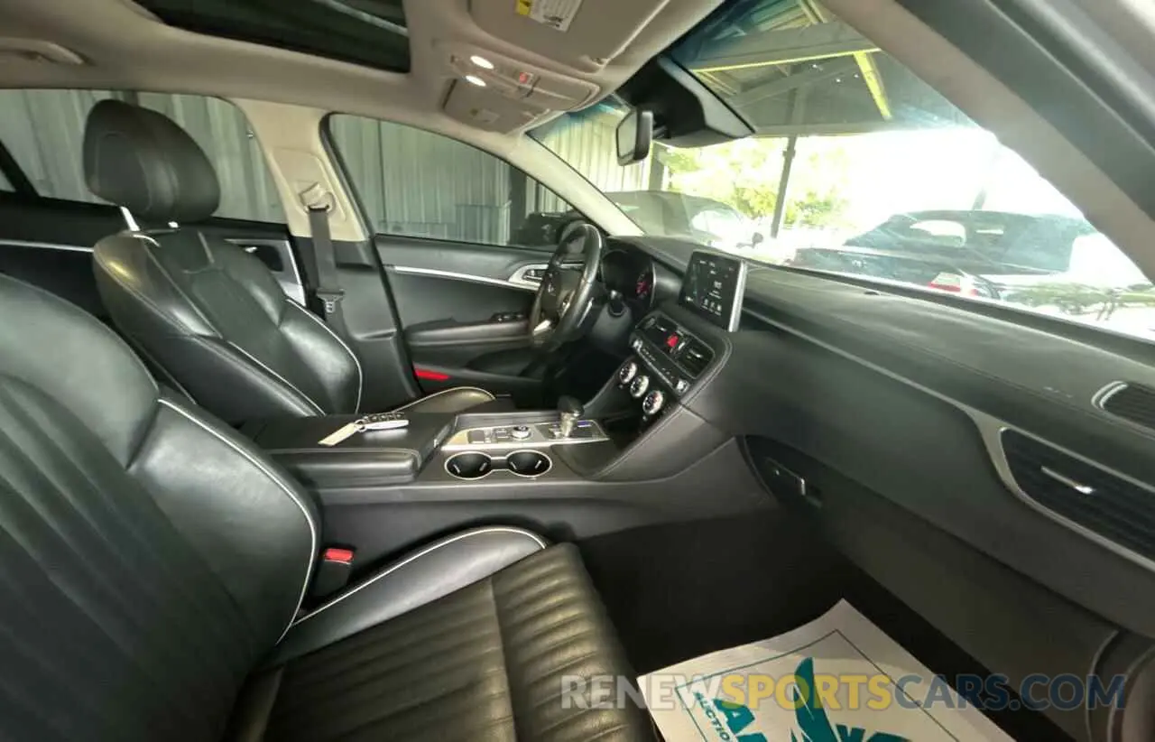 5 fotografías del automóvil dañado KMTG34LAXMU074866 GENESIS G70 2021