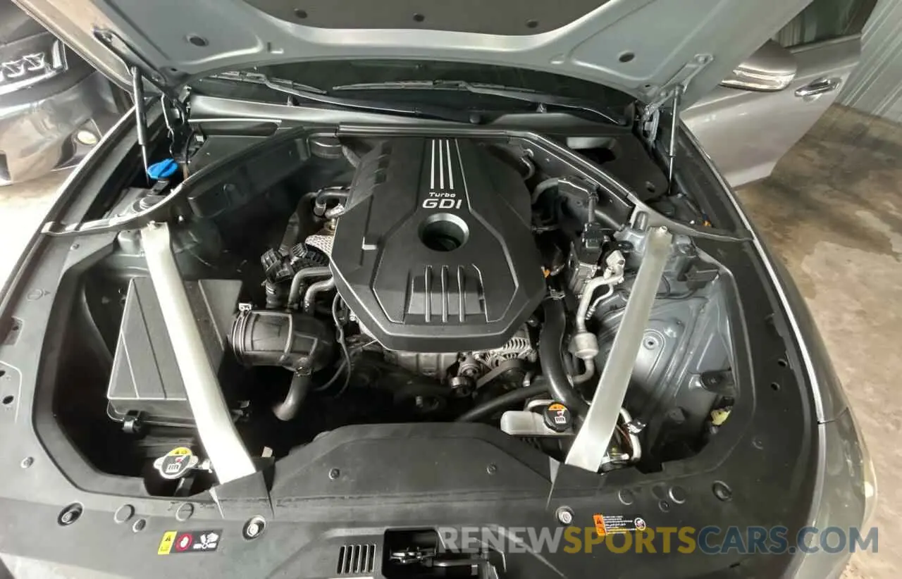 7 fotografías del automóvil dañado KMTG34LAXMU074866 GENESIS G70 2021