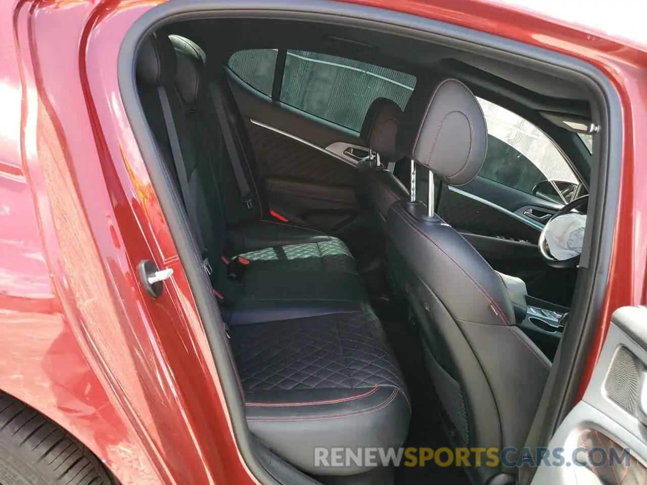 10 fotografías del automóvil dañado KMTG34LE4MU076356 GENESIS G70 2021