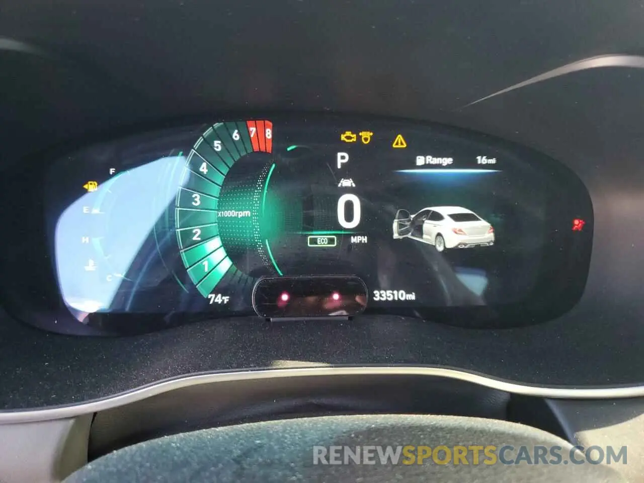 9 fotografías del automóvil dañado KMTG34LE4MU076356 GENESIS G70 2021