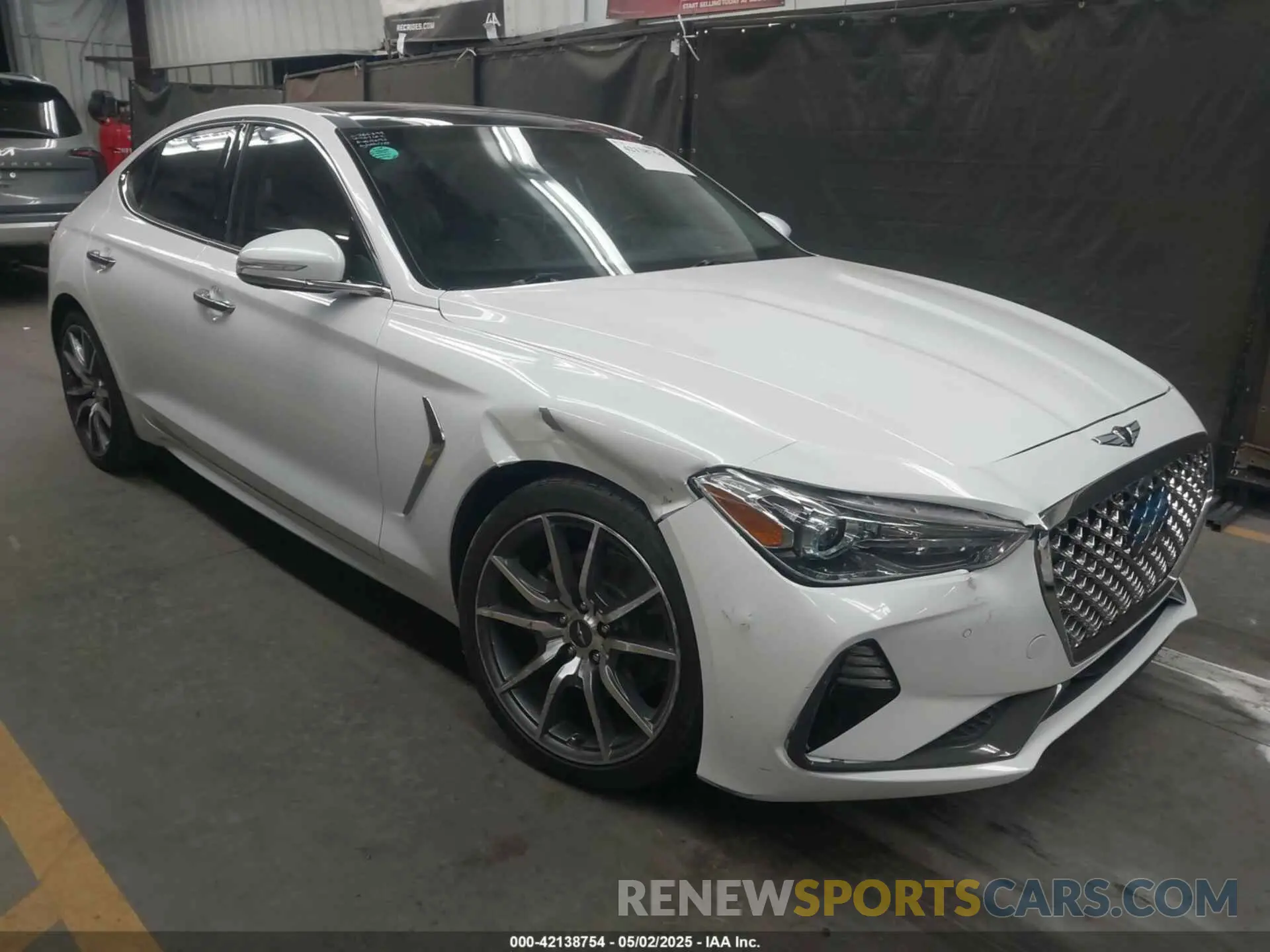 1 fotografías del automóvil dañado KMTG44LA2MU067102 GENESIS G70 2021