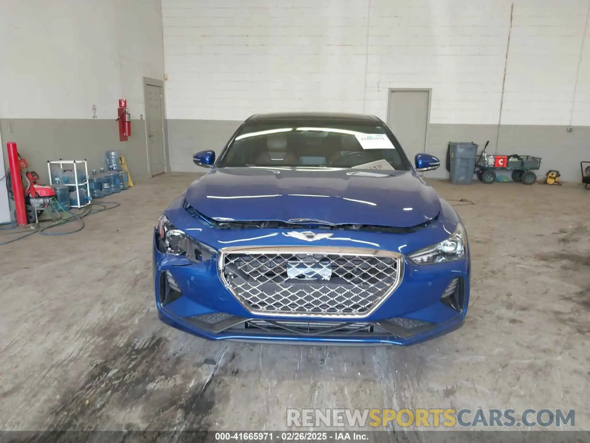 13 fotografías del automóvil dañado KMTG44LA4MU073743 GENESIS G70 2021