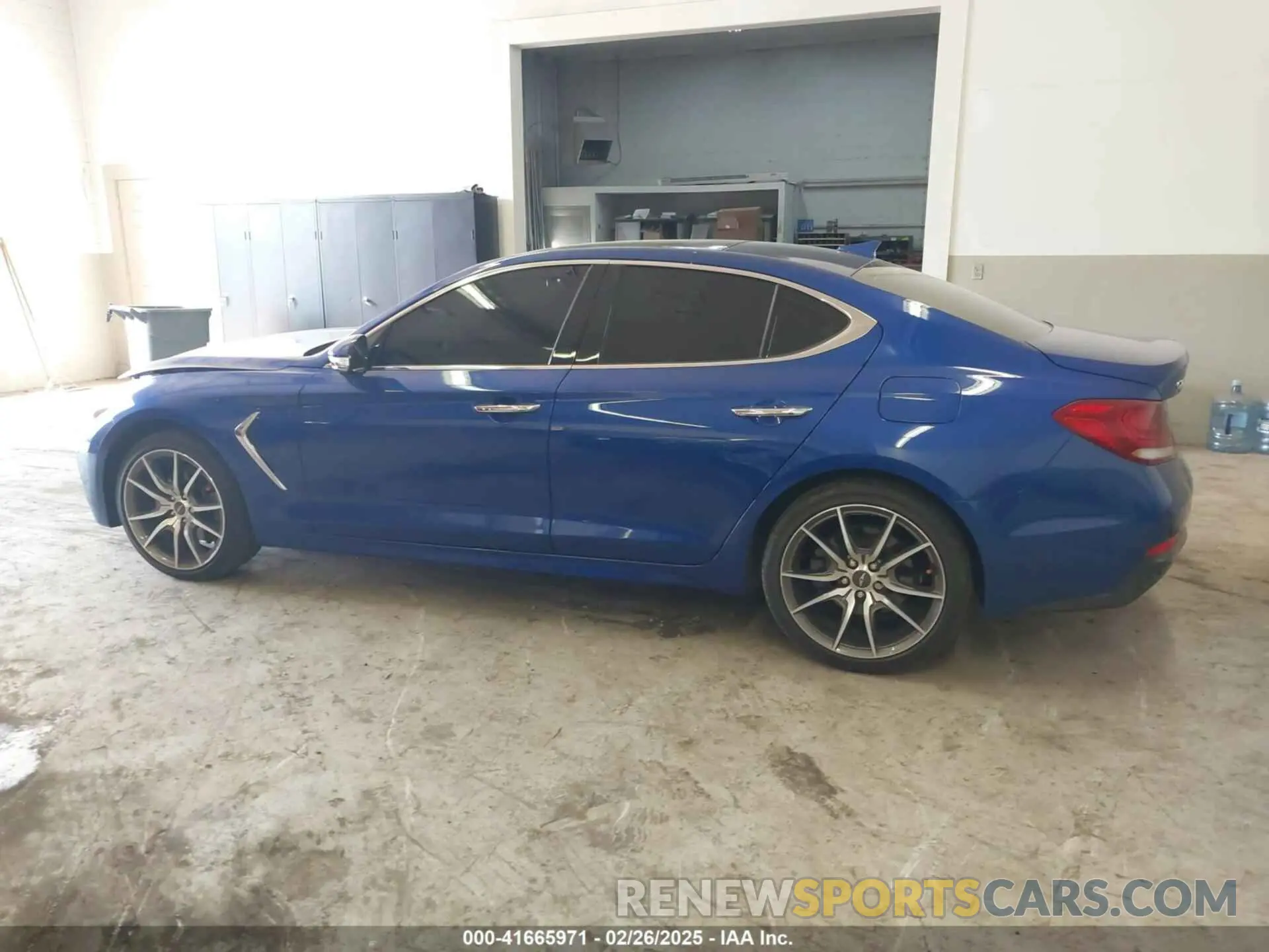 15 fotografías del automóvil dañado KMTG44LA4MU073743 GENESIS G70 2021
