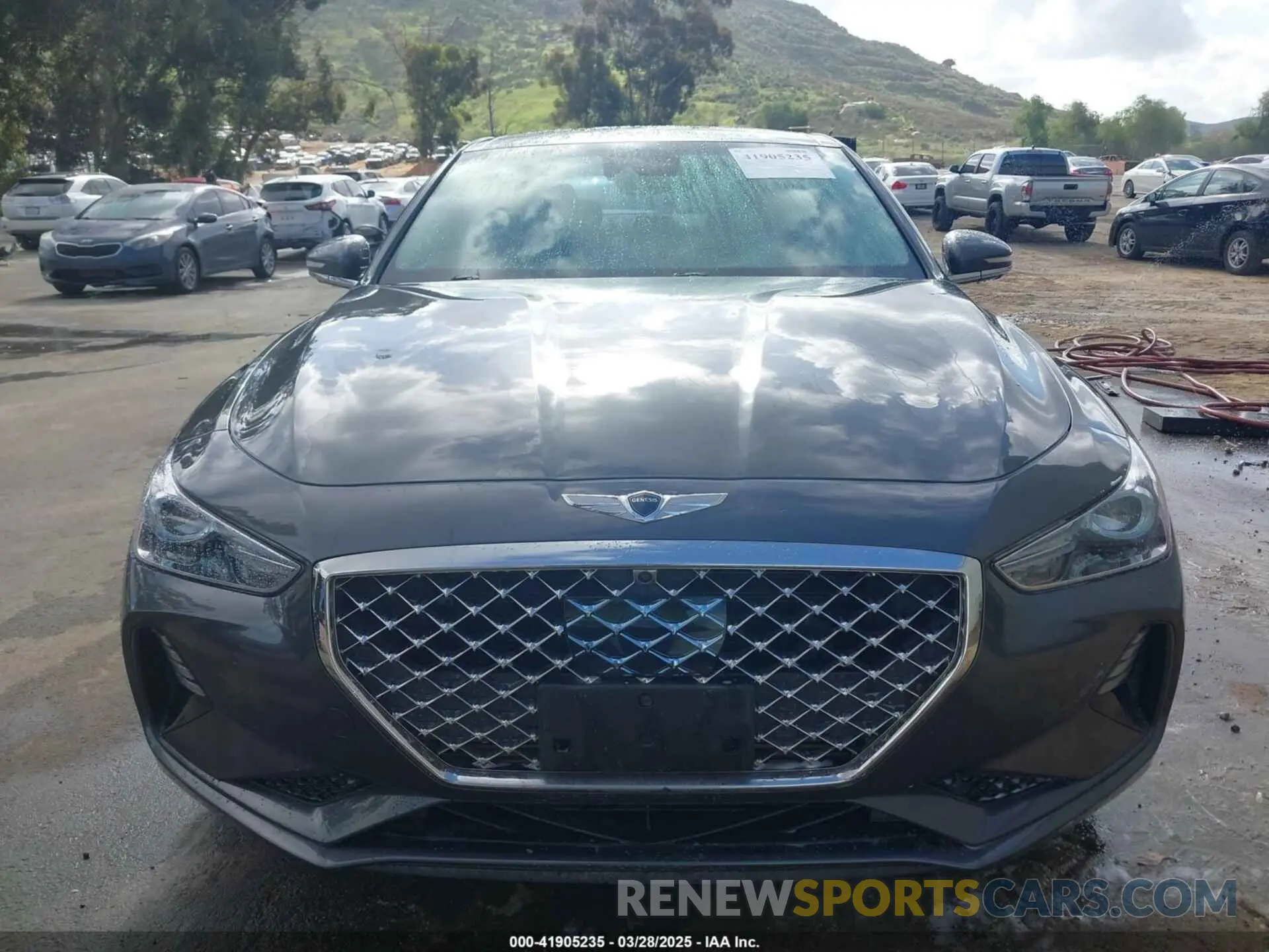 12 fotografías del automóvil dañado KMTG44LA9MU067016 GENESIS G70 2021
