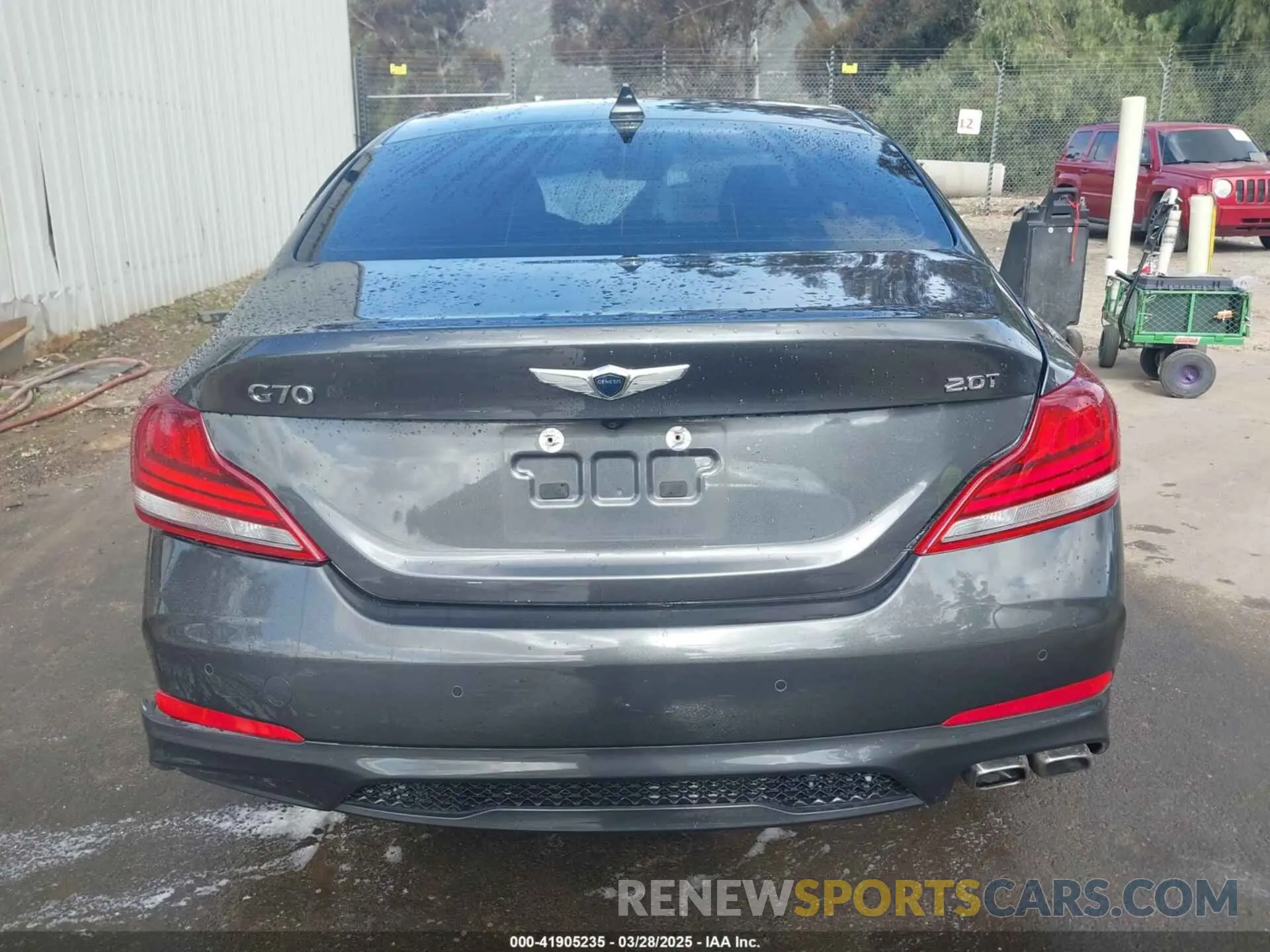 16 fotografías del automóvil dañado KMTG44LA9MU067016 GENESIS G70 2021