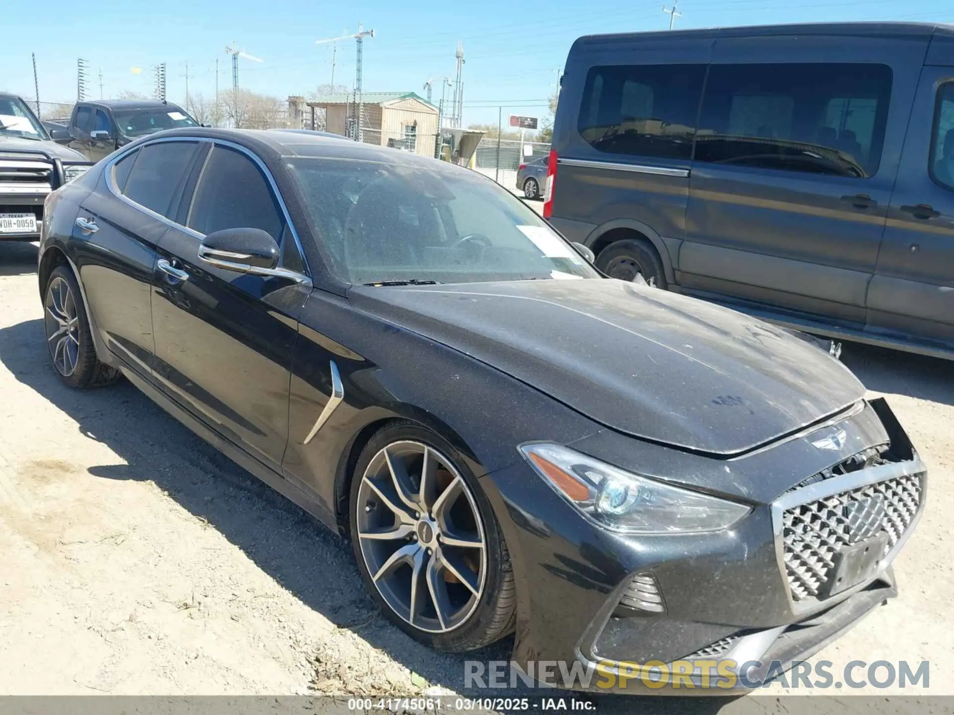 1 fotografías del automóvil dañado KMTG44LAXMU071043 GENESIS G70 2021
