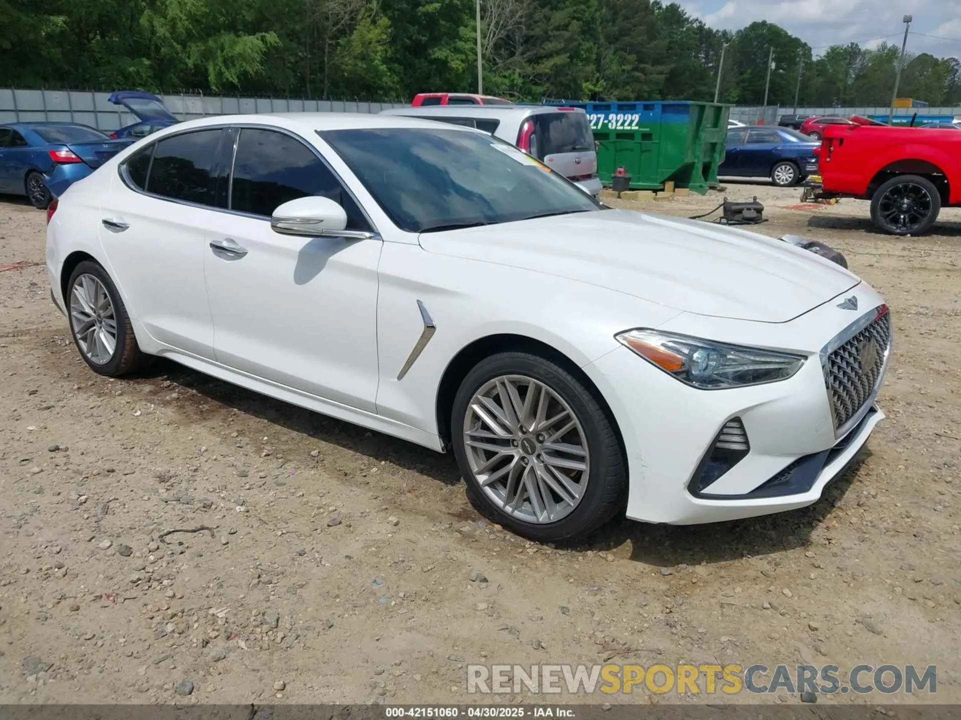 1 fotografías del automóvil dañado KMTG64LA2MU074982 GENESIS G70 2021