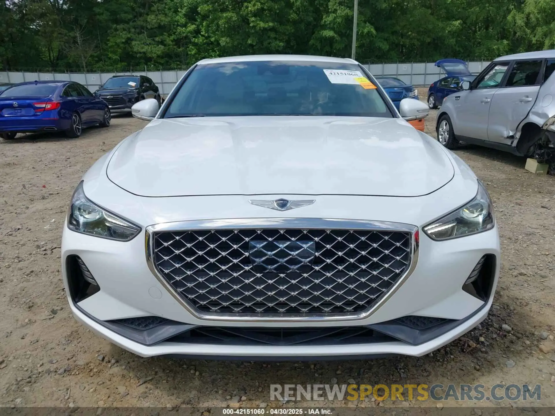 12 fotografías del automóvil dañado KMTG64LA2MU074982 GENESIS G70 2021