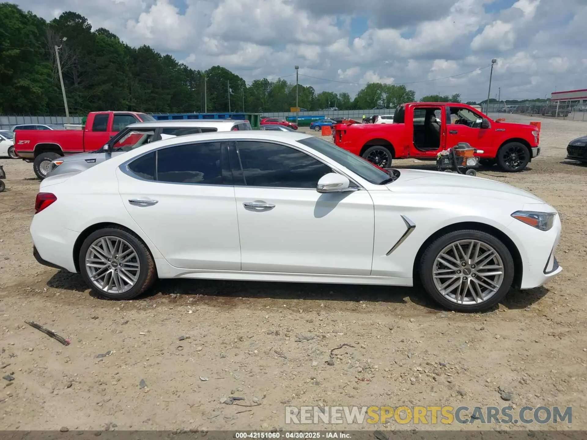 13 fotografías del automóvil dañado KMTG64LA2MU074982 GENESIS G70 2021