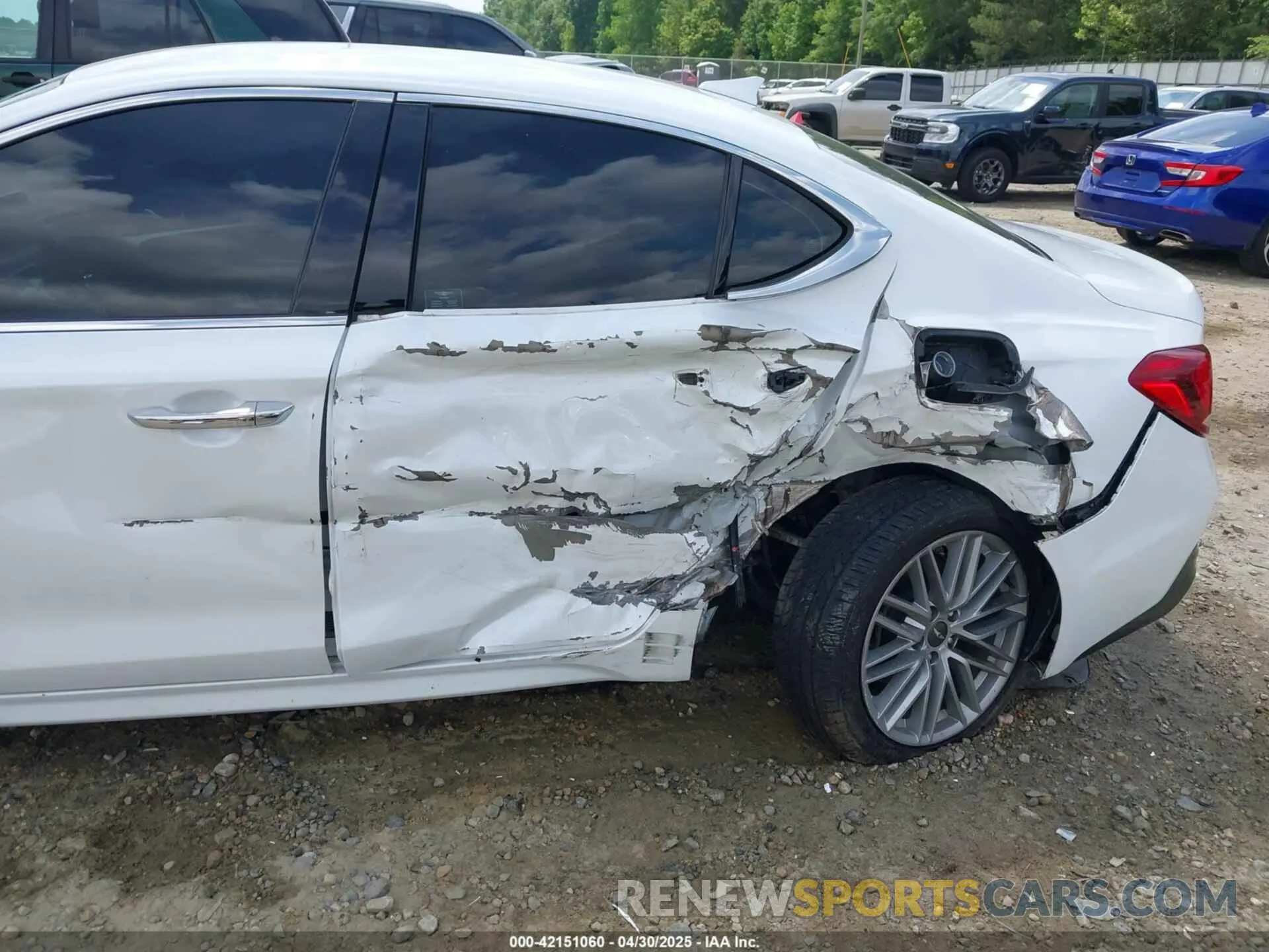 6 fotografías del automóvil dañado KMTG64LA2MU074982 GENESIS G70 2021