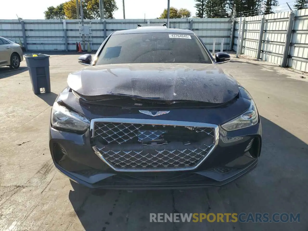 5 fotografías del automóvil dañado KMTG64LA9MU073490 GENESIS G70 2021