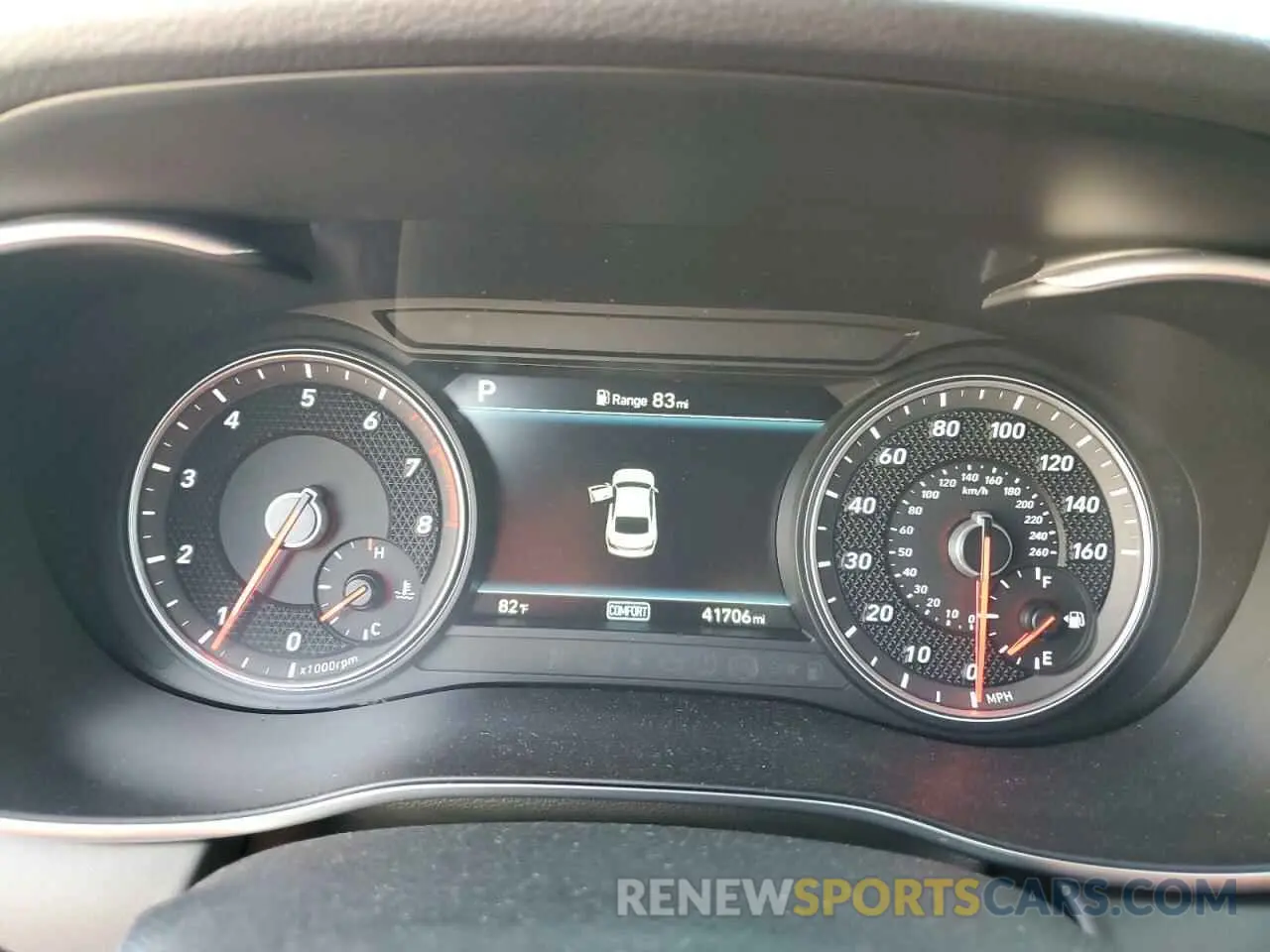 9 fotografías del automóvil dañado KMTG64LA9MU073490 GENESIS G70 2021