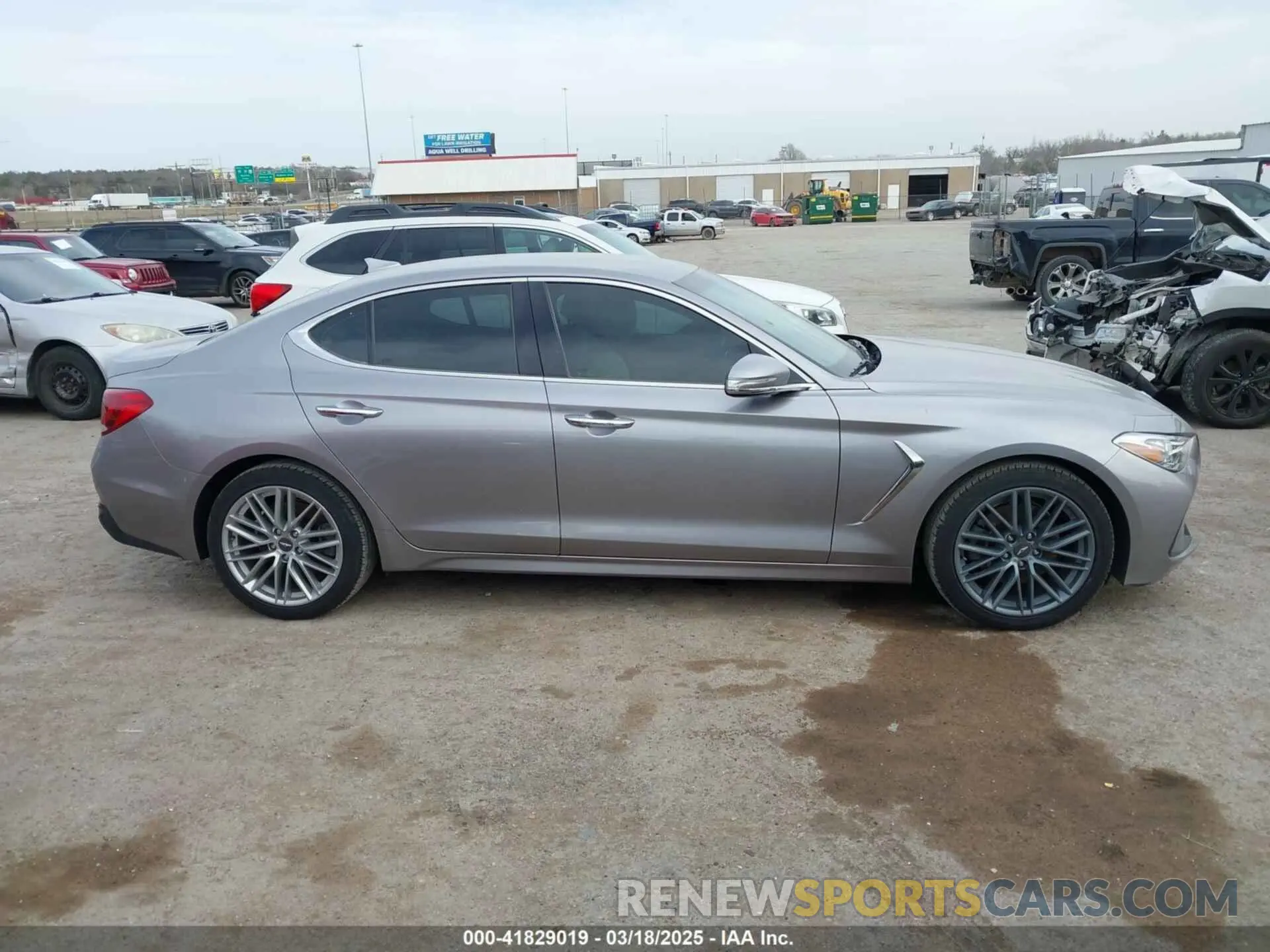 13 fotografías del automóvil dañado KMTG64LA9MU073635 GENESIS G70 2021