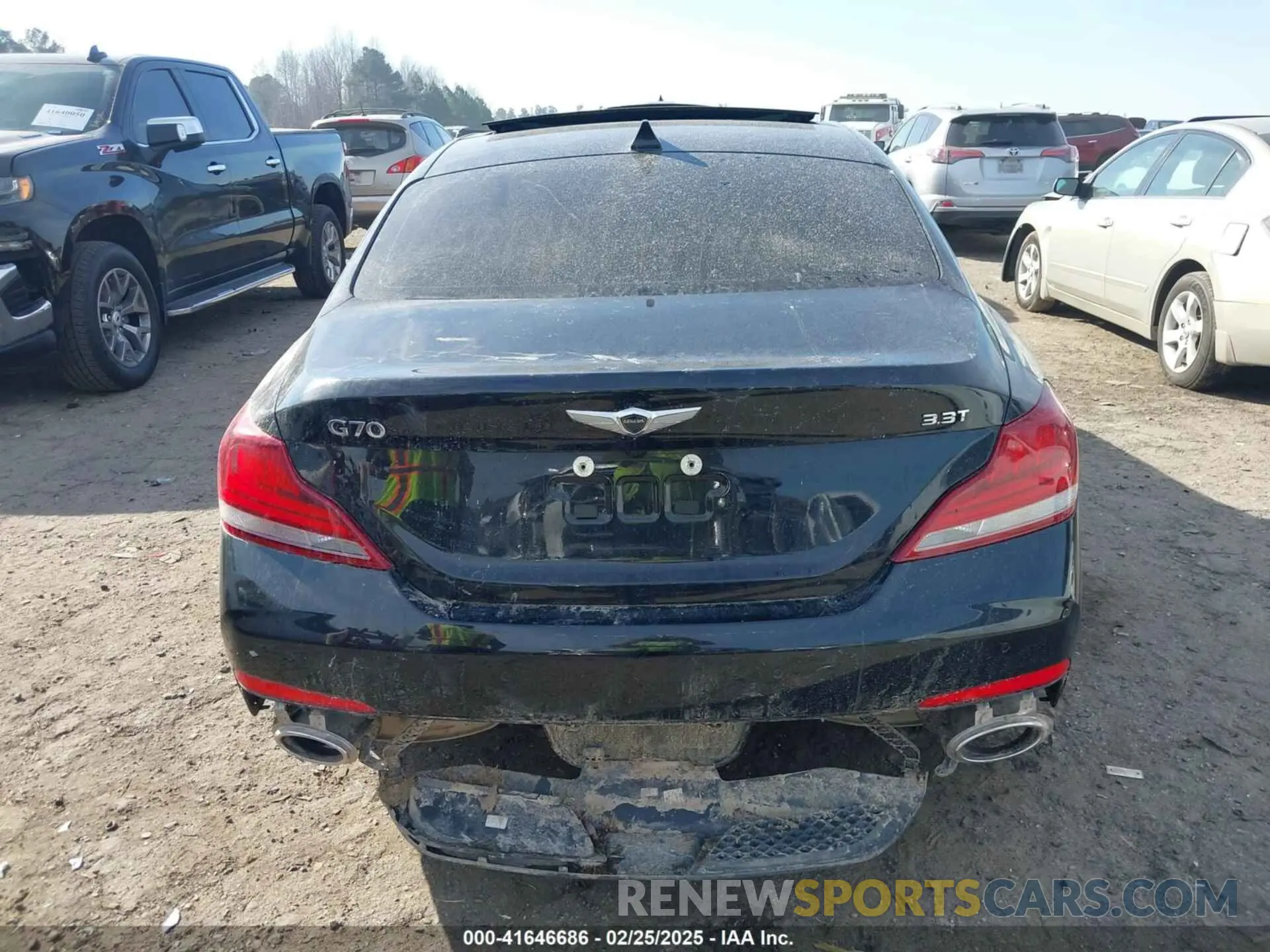 16 fotografías del automóvil dañado KMTG74LE8MU071424 GENESIS G70 2021