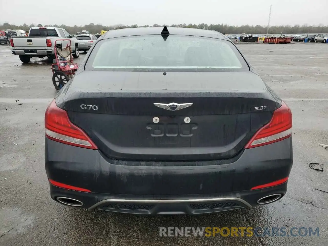 6 fotografías del automóvil dañado KMTG74LE8MU071729 GENESIS G70 2021