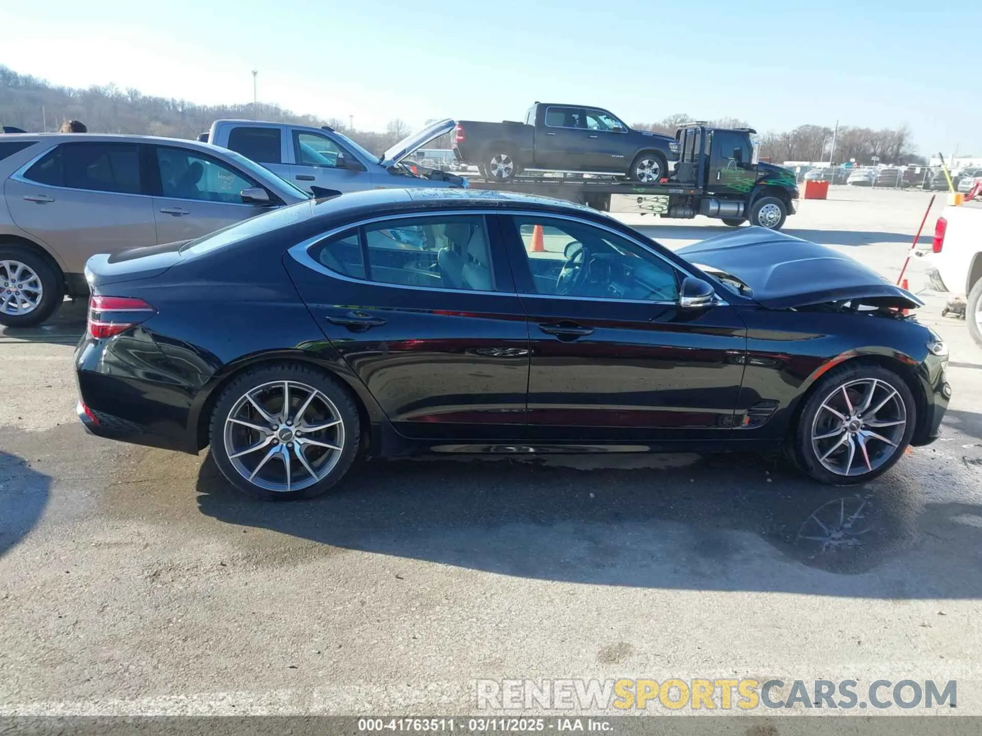 13 fotografías del automóvil dañado KMTG34TA0NU098580 GENESIS G70 2022