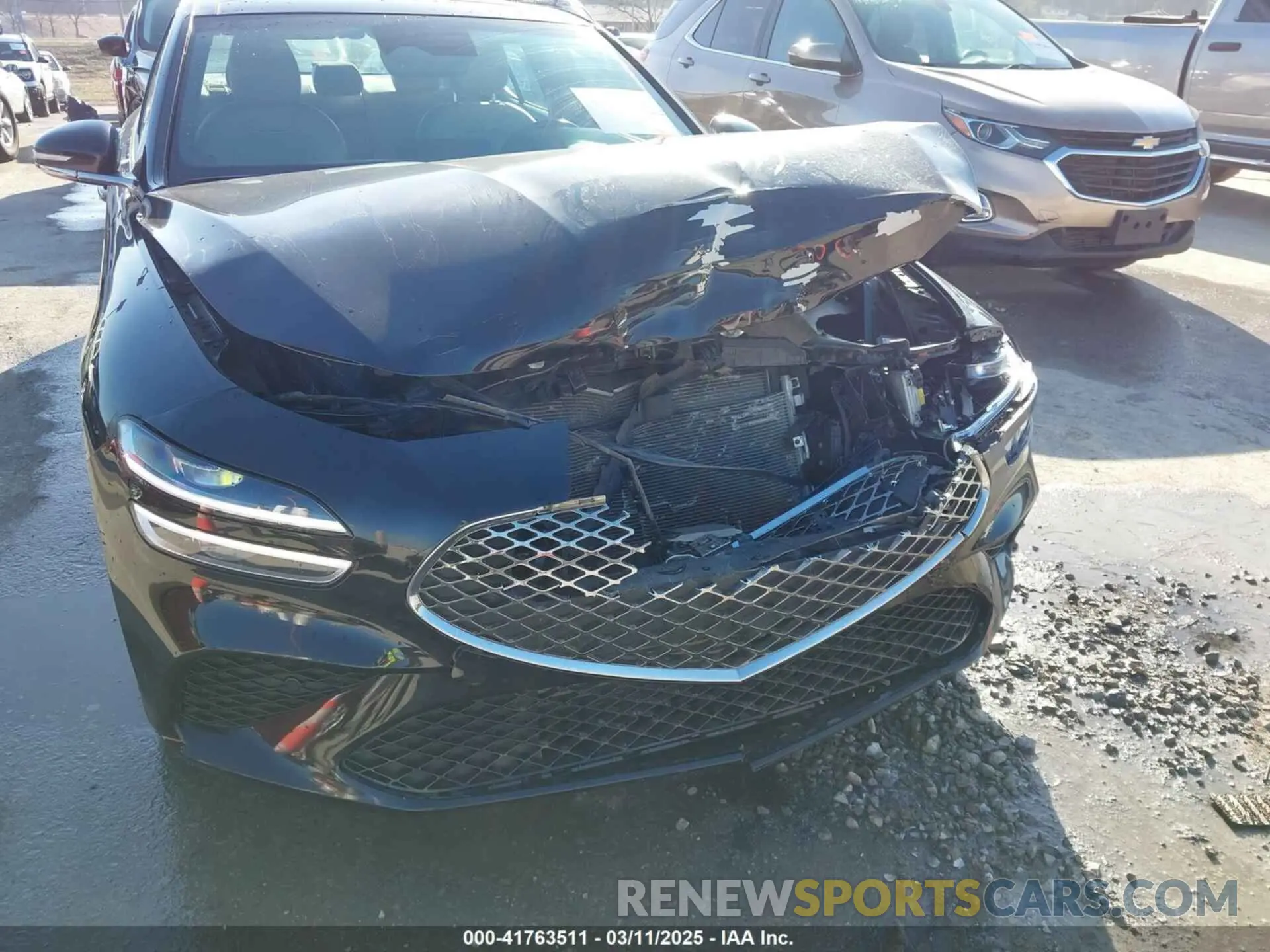 17 fotografías del automóvil dañado KMTG34TA0NU098580 GENESIS G70 2022
