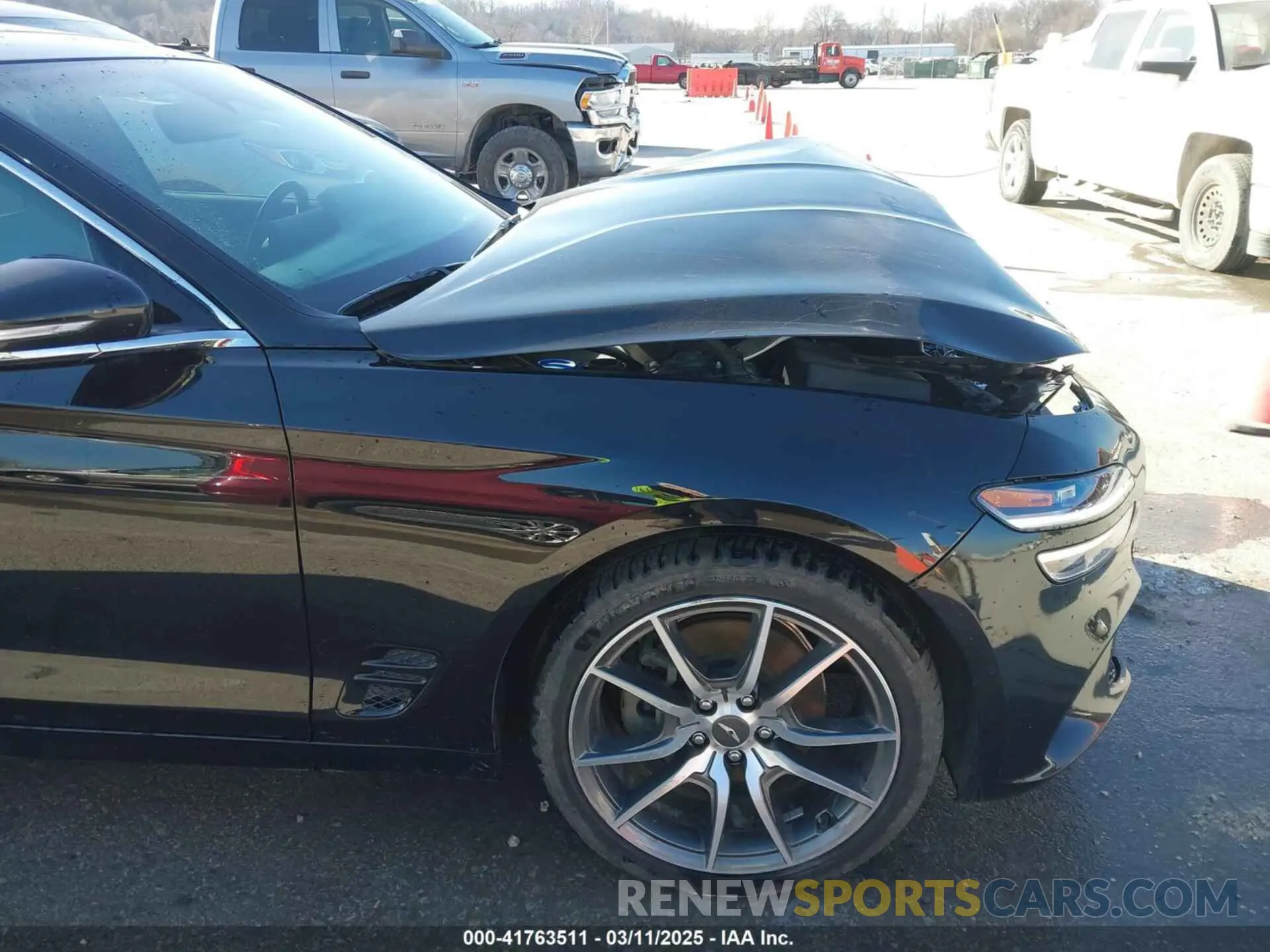 18 fotografías del automóvil dañado KMTG34TA0NU098580 GENESIS G70 2022