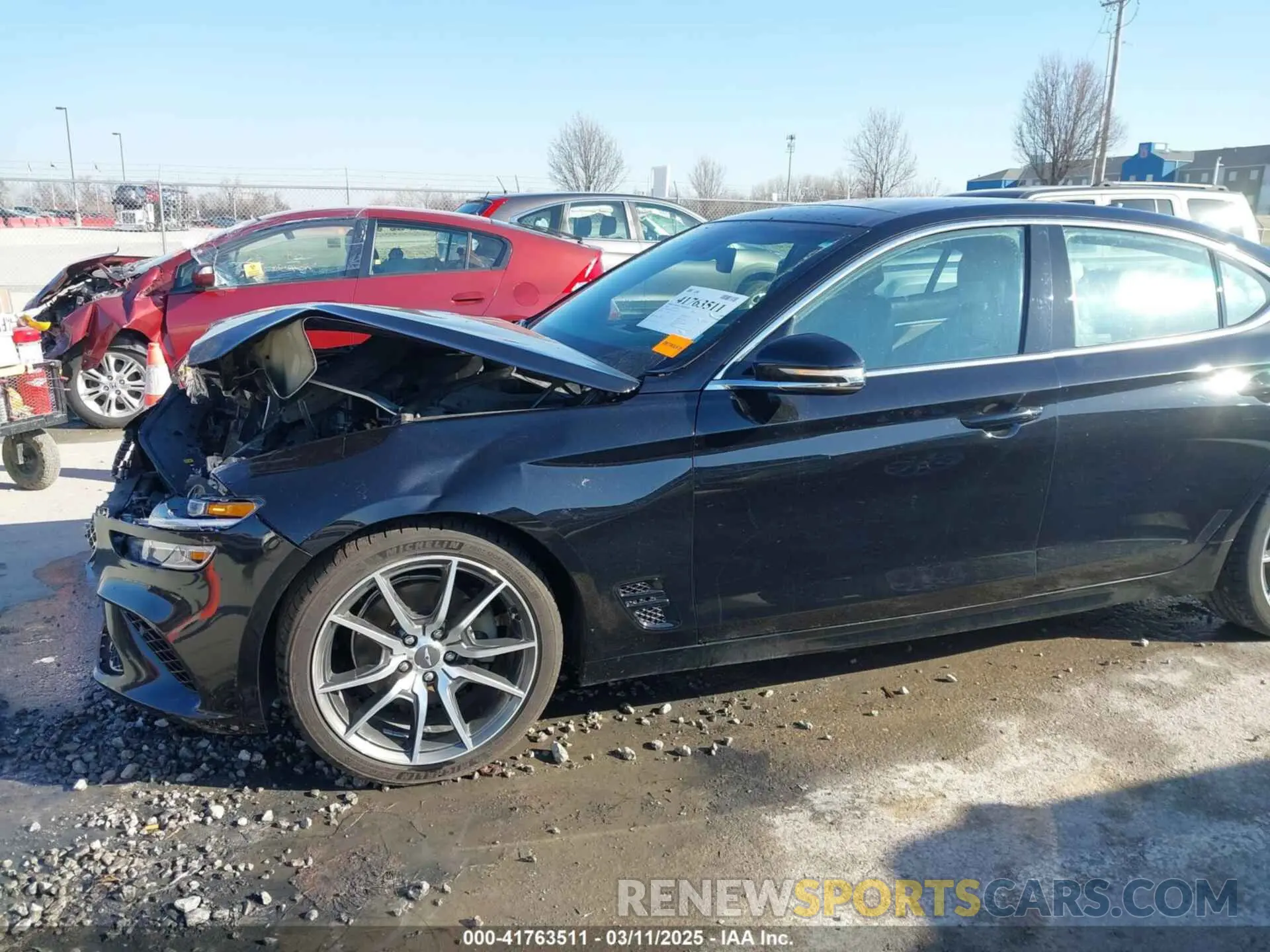 19 fotografías del automóvil dañado KMTG34TA0NU098580 GENESIS G70 2022