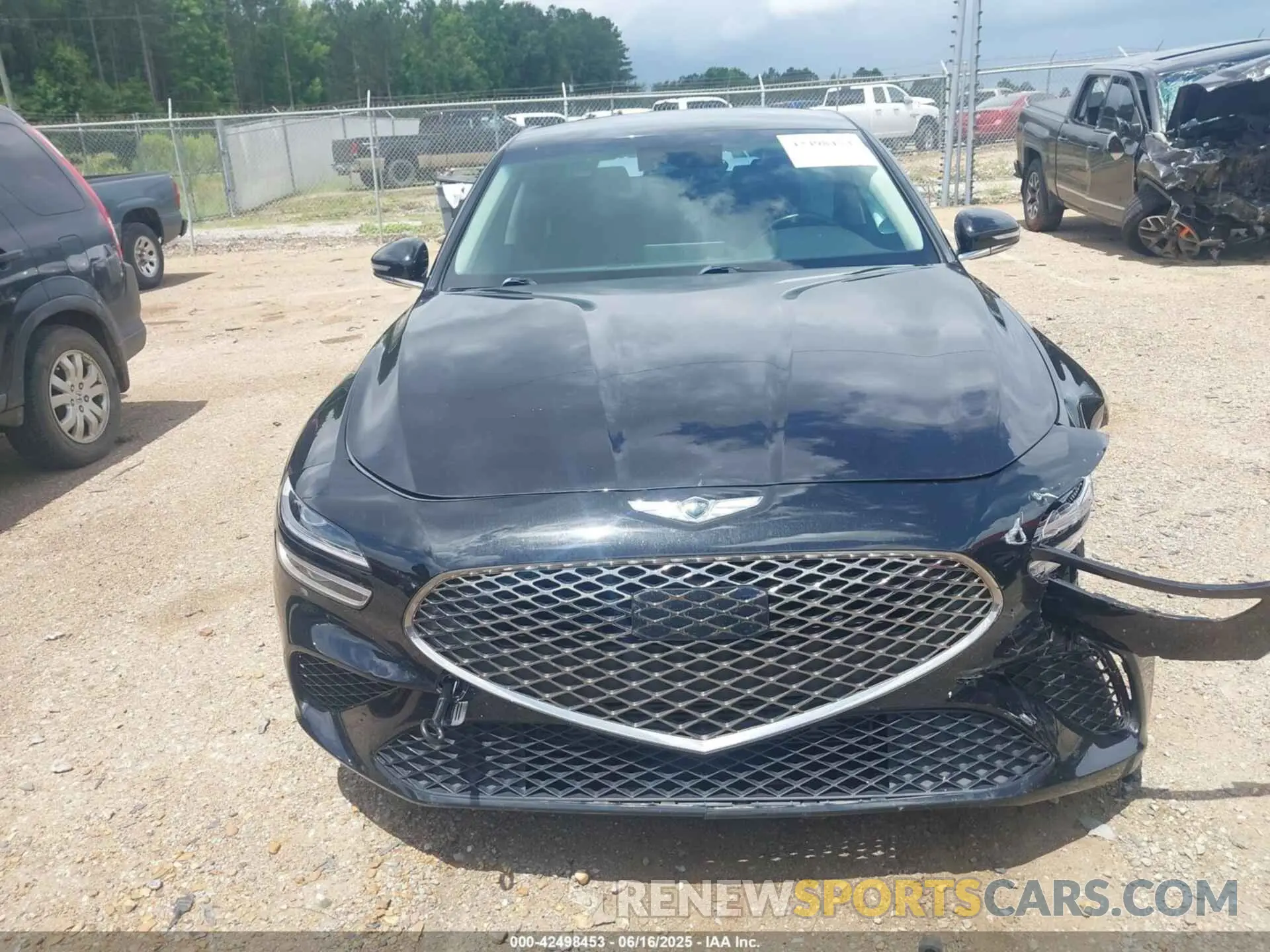 12 fotografías del automóvil dañado KMTG34TA2NU092862 GENESIS G70 2022