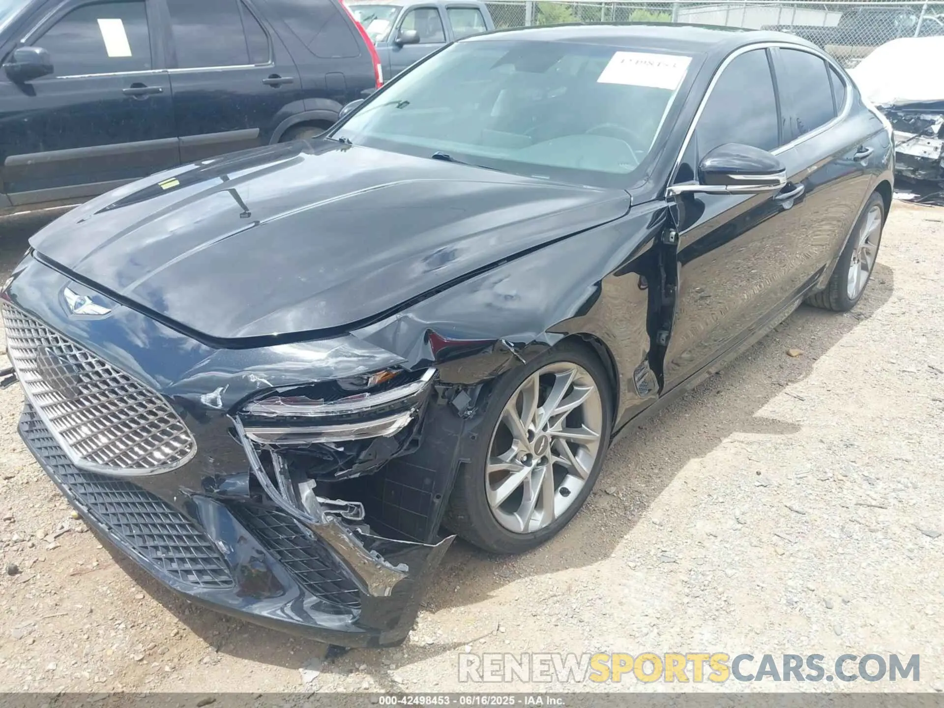 6 fotografías del automóvil dañado KMTG34TA2NU092862 GENESIS G70 2022