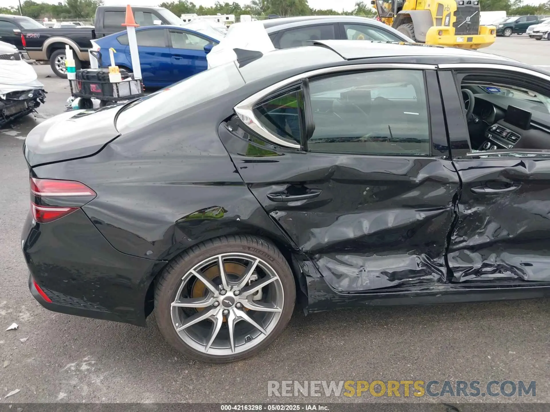 18 fotografías del automóvil dañado KMTG34TA2NU103715 GENESIS G70 2022