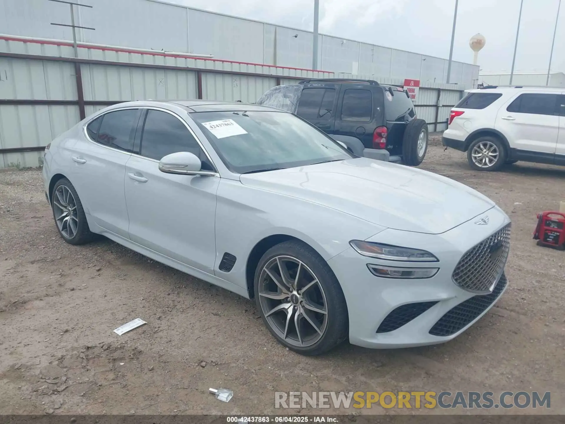 1 fotografías del automóvil dañado KMTG34TA9NU090218 GENESIS G70 2022