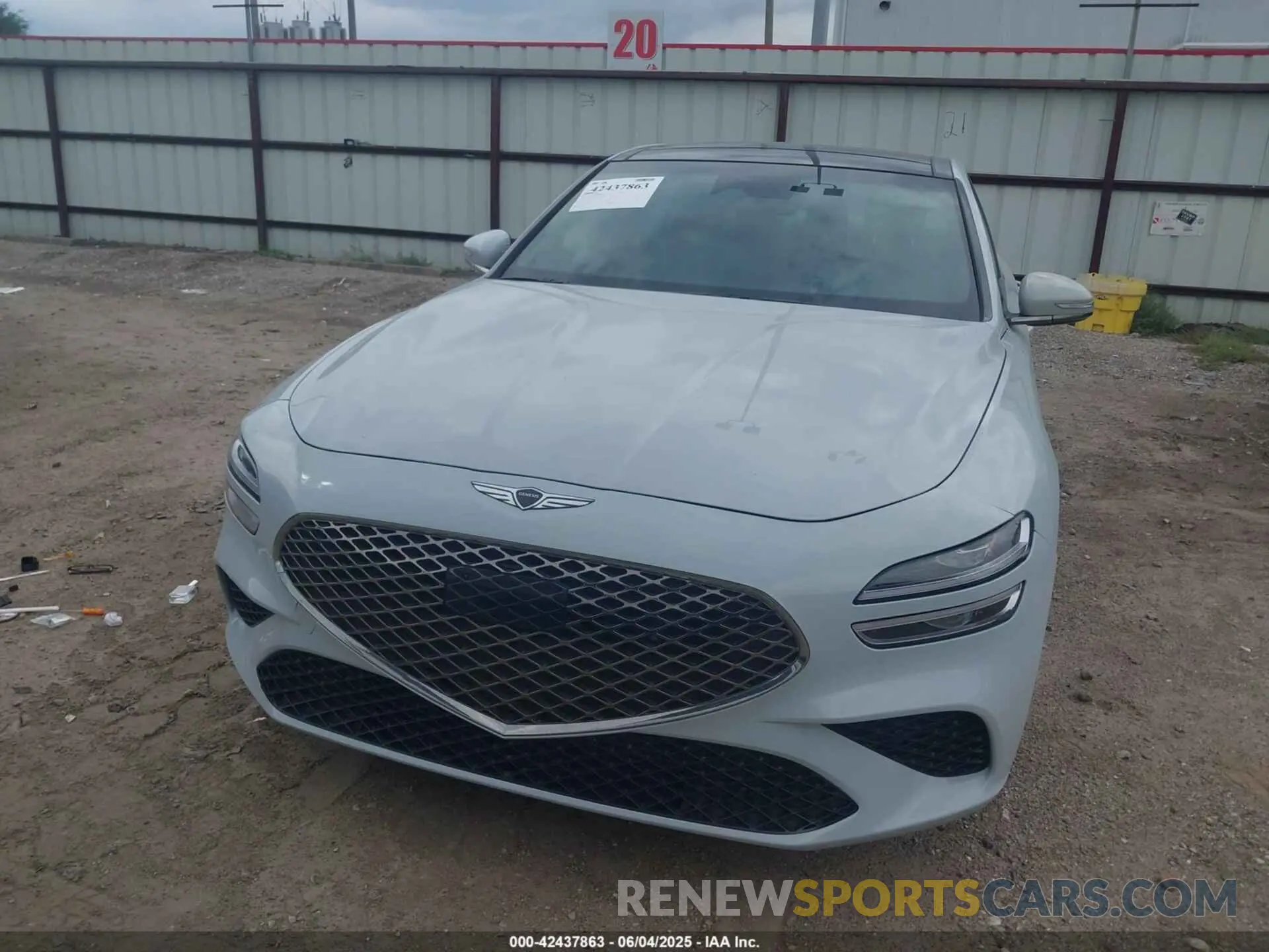 12 fotografías del automóvil dañado KMTG34TA9NU090218 GENESIS G70 2022