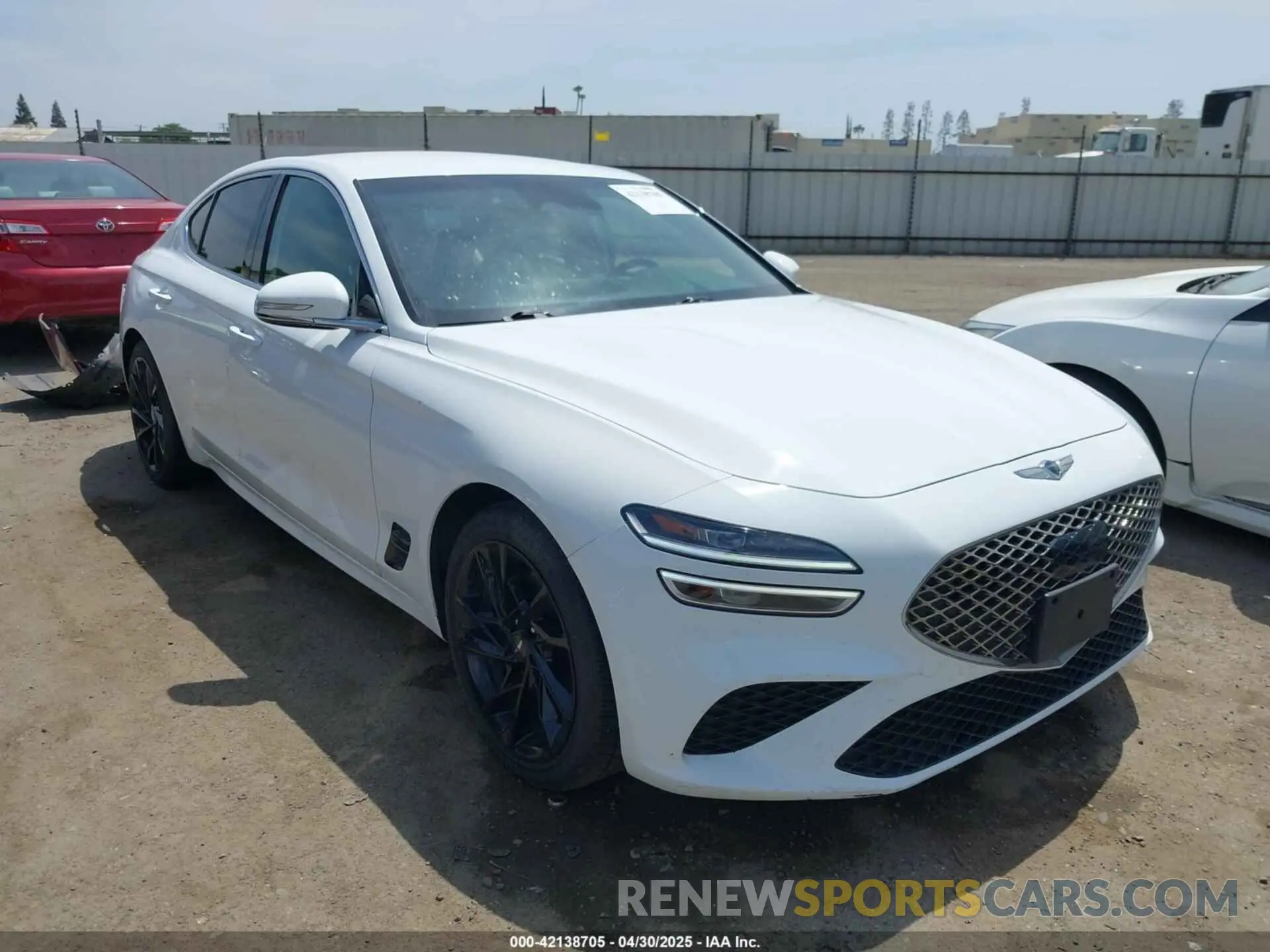 1 fotografías del automóvil dañado KMTG34TA9NU095130 GENESIS G70 2022