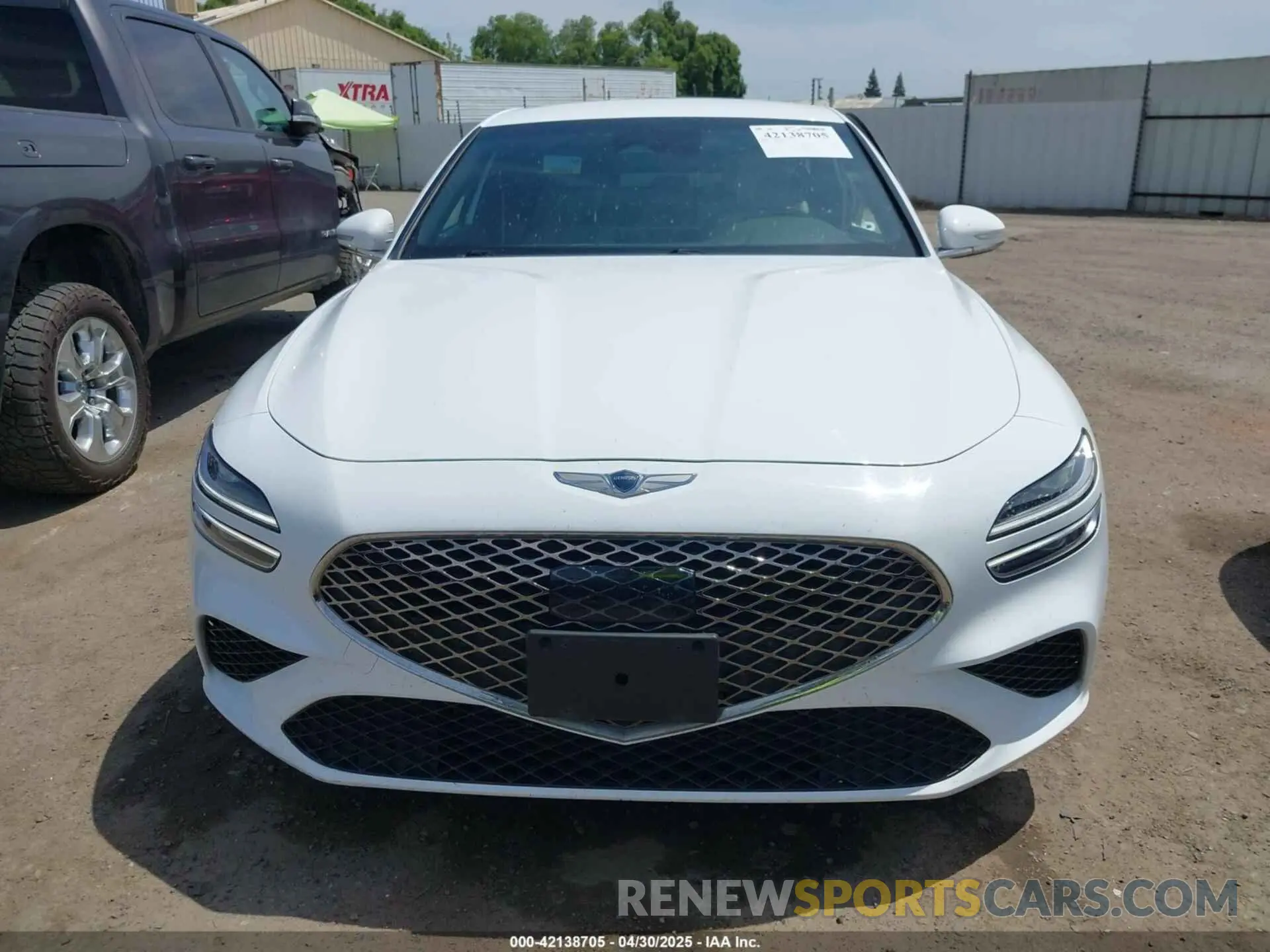 13 fotografías del automóvil dañado KMTG34TA9NU095130 GENESIS G70 2022