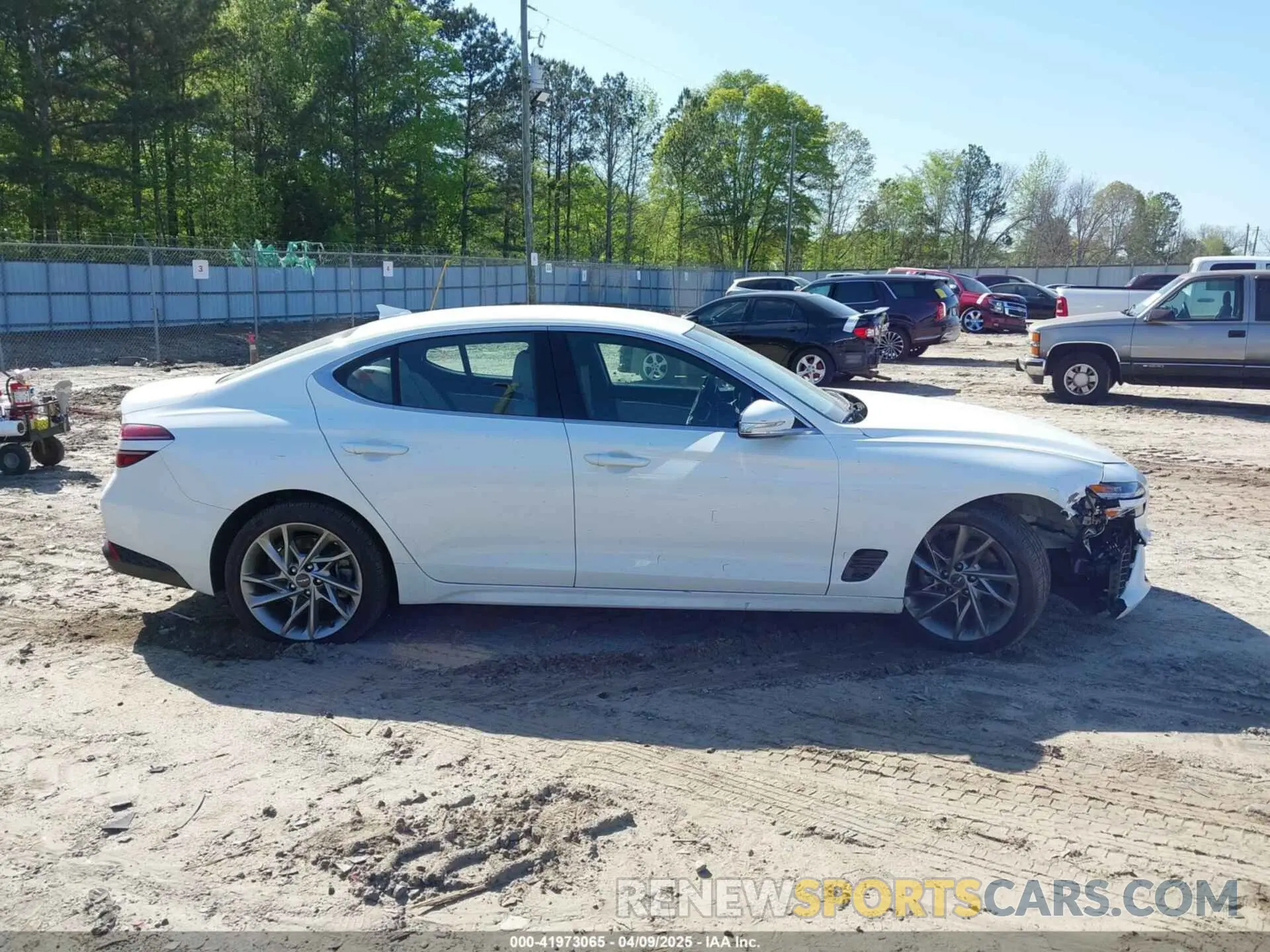 13 fotografías del automóvil dañado KMTG34TAXNU088946 GENESIS G70 2022