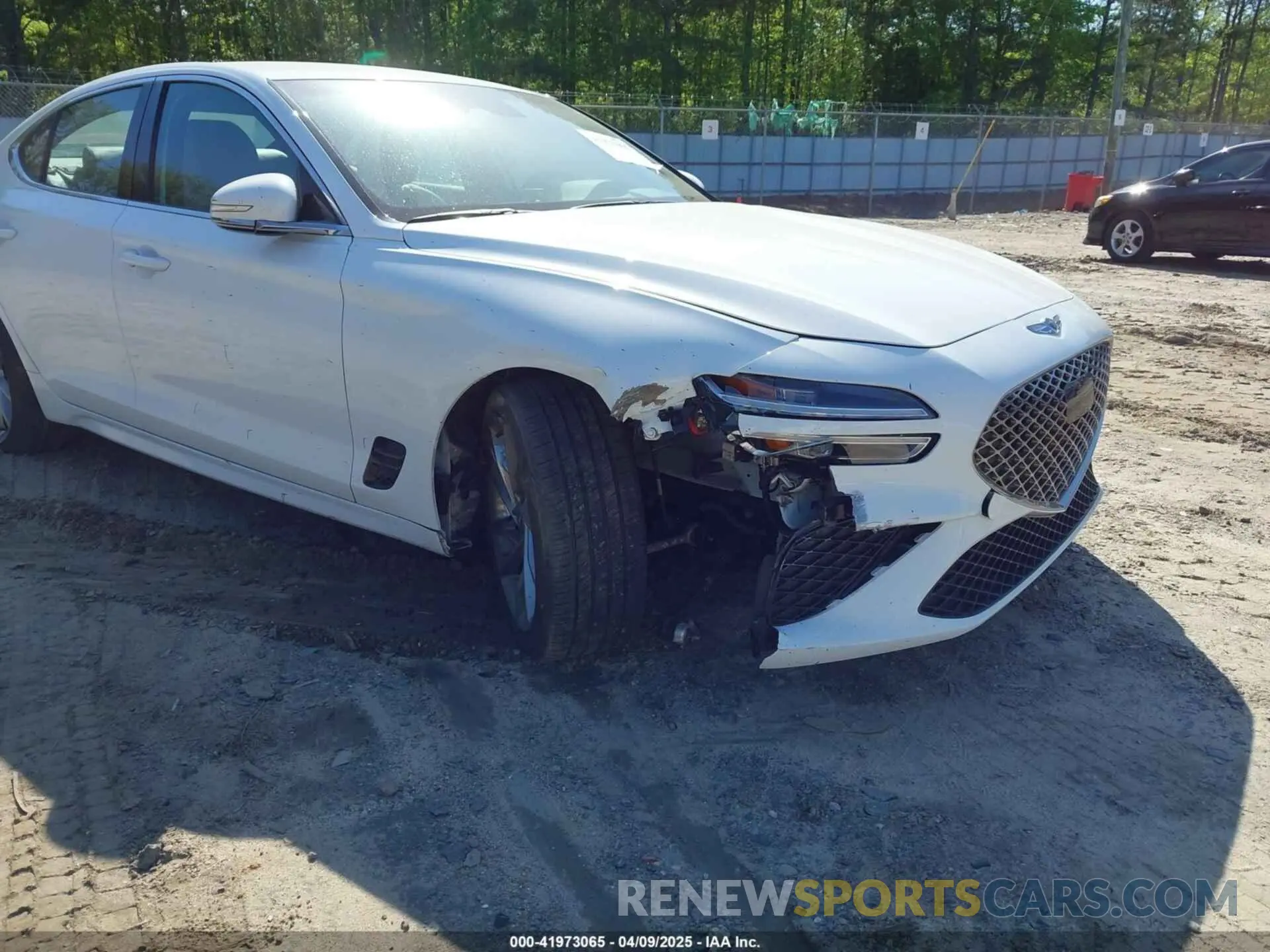 6 fotografías del automóvil dañado KMTG34TAXNU088946 GENESIS G70 2022