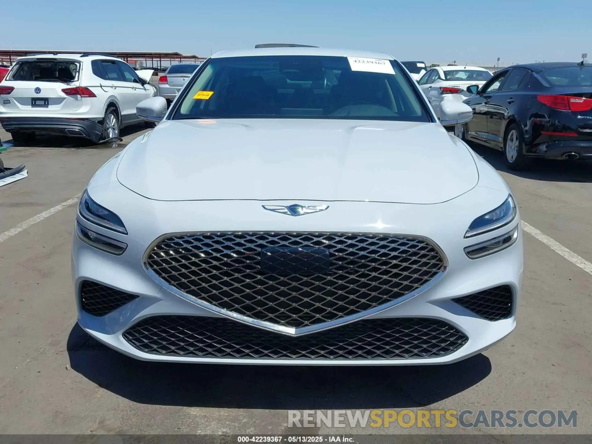 13 fotografías del automóvil dañado KMTG54TE7NU084771 GENESIS G70 2022