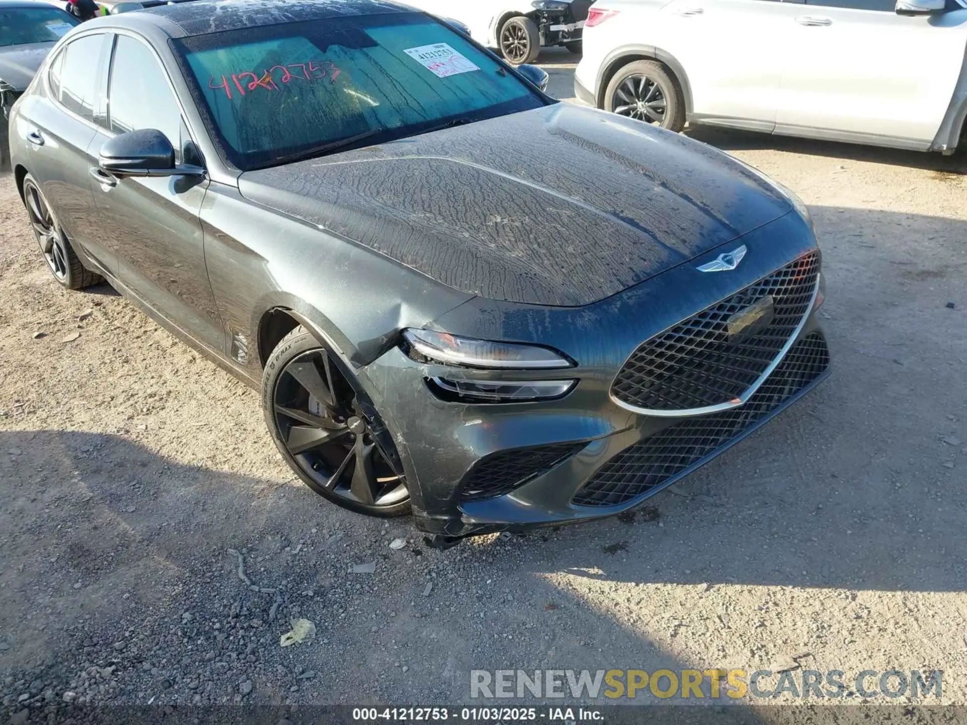 17 fotografías del automóvil dañado KMTG54TE7NU088285 GENESIS G70 2022
