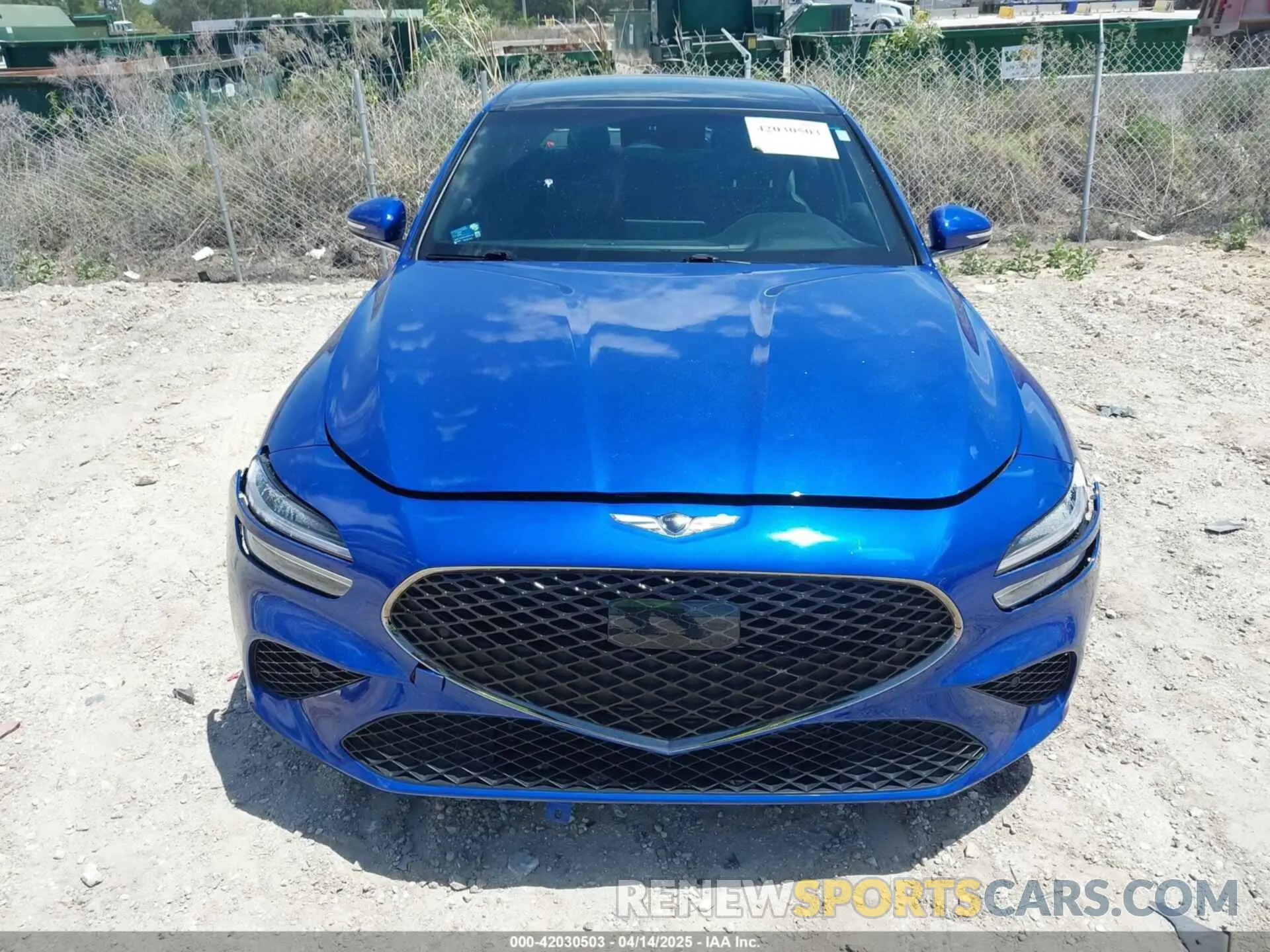 12 fotografías del automóvil dañado KMTG34TA1PU111825 GENESIS G70 2023