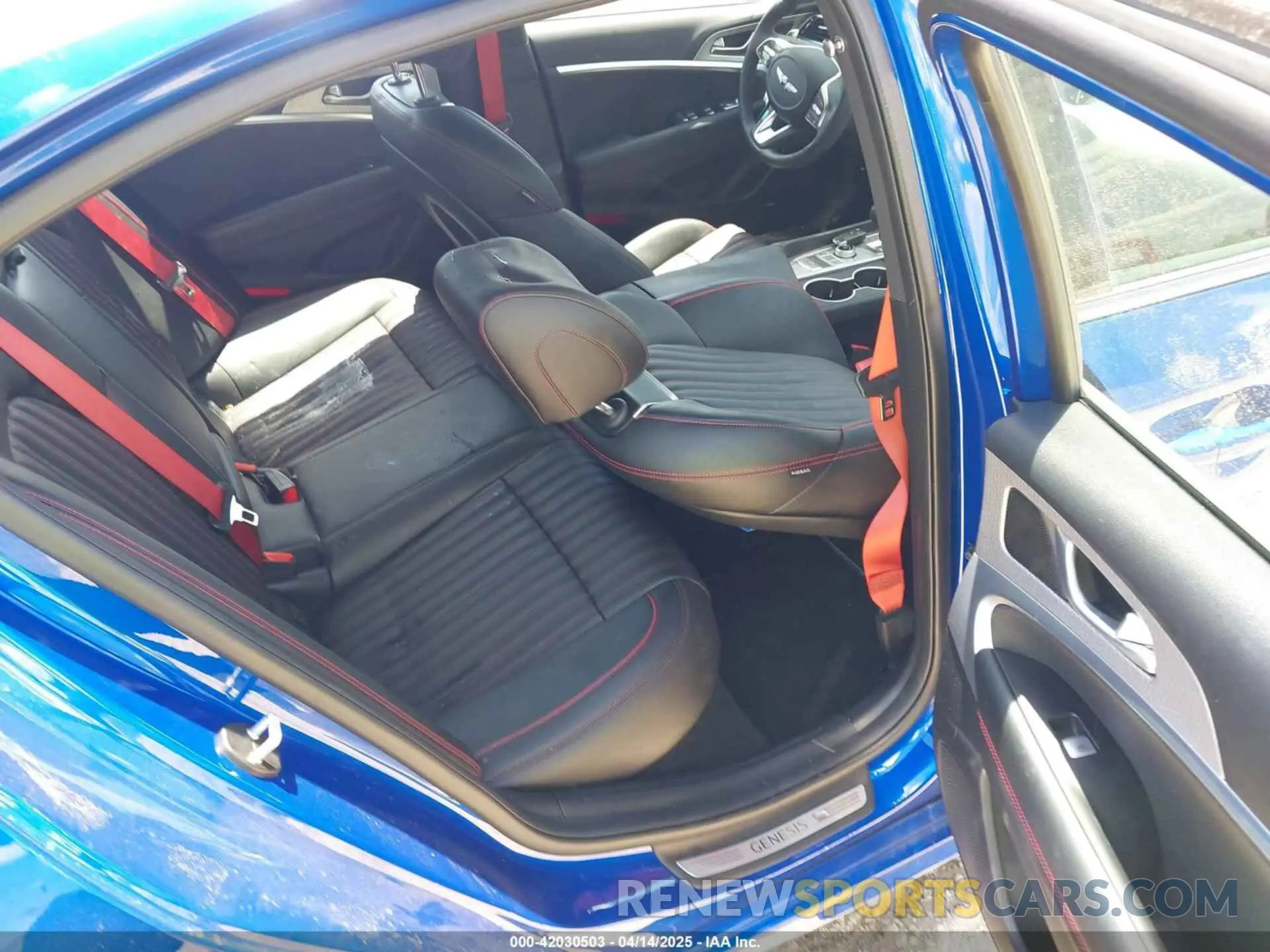 8 fotografías del automóvil dañado KMTG34TA1PU111825 GENESIS G70 2023