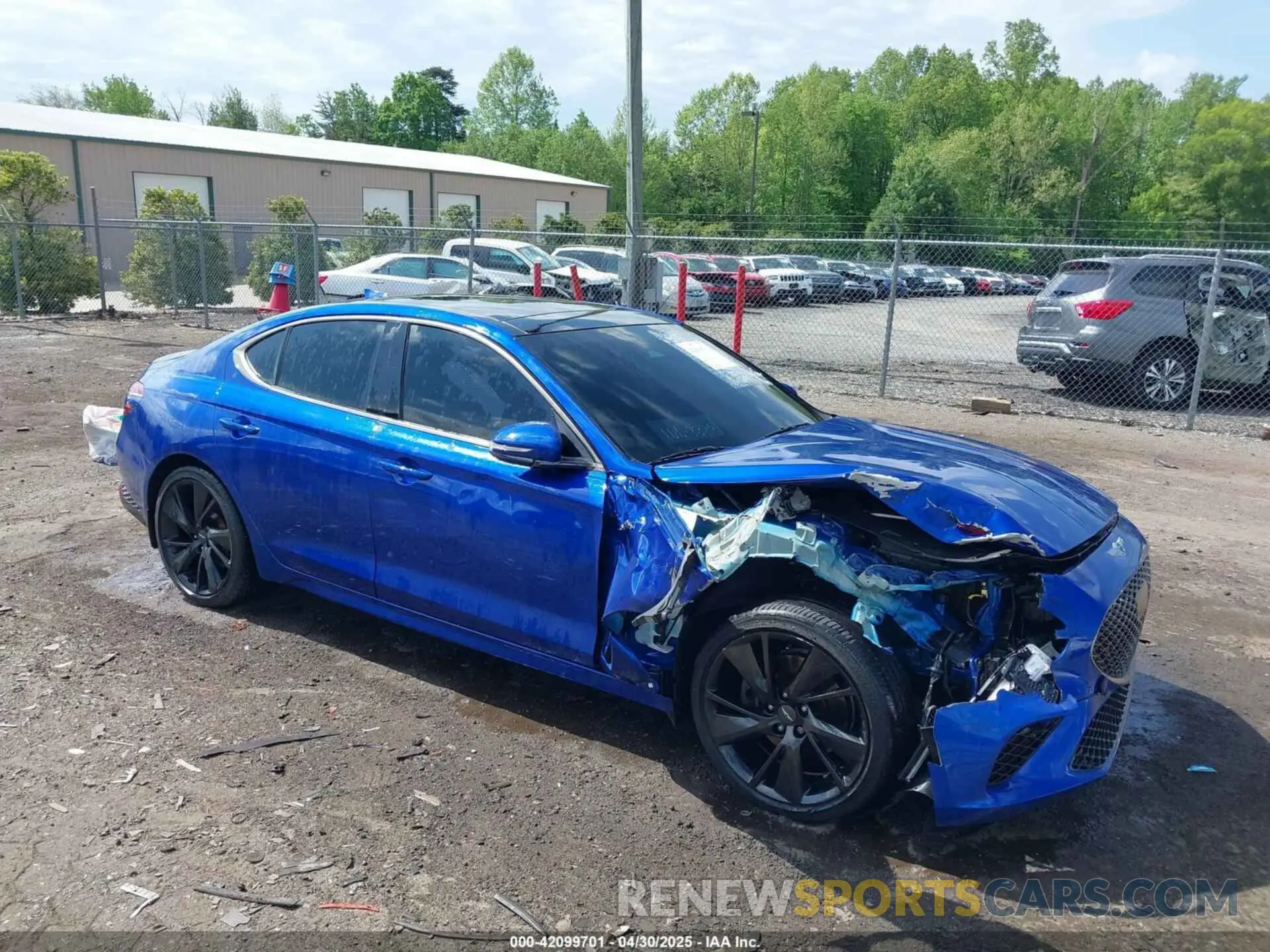 1 fotografías del automóvil dañado KMTG34TA2PU115639 GENESIS G70 2023