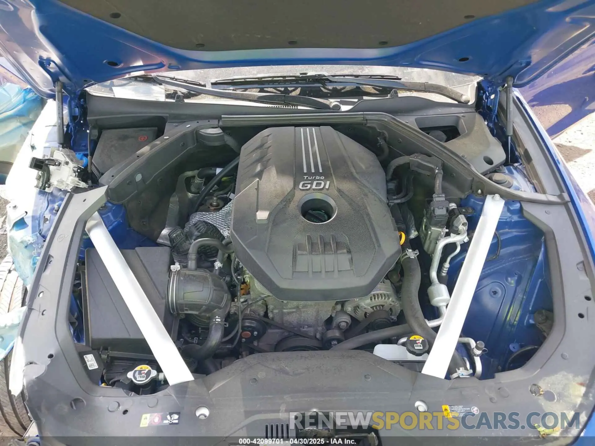 10 fotografías del automóvil dañado KMTG34TA2PU115639 GENESIS G70 2023