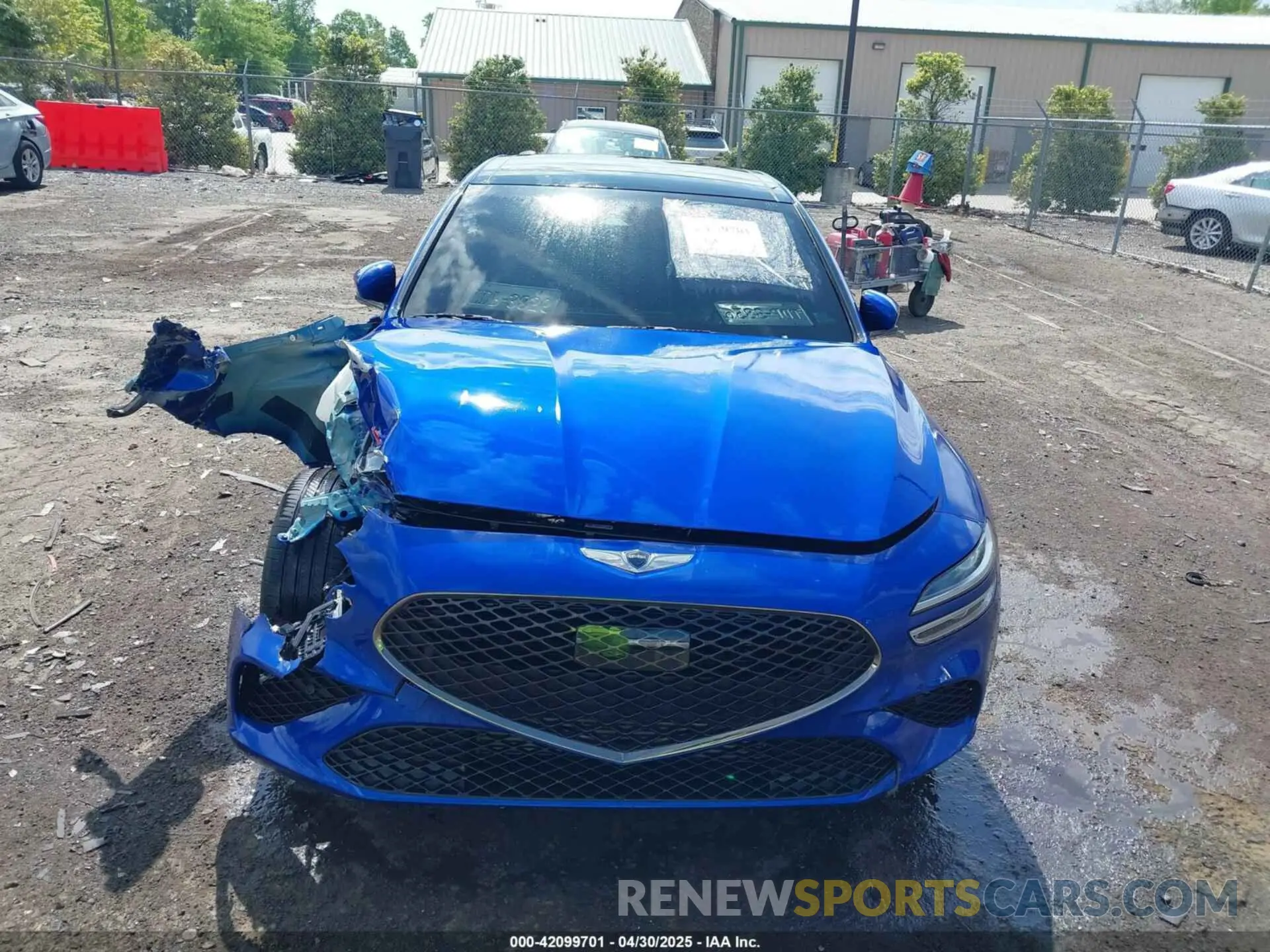 11 fotografías del automóvil dañado KMTG34TA2PU115639 GENESIS G70 2023