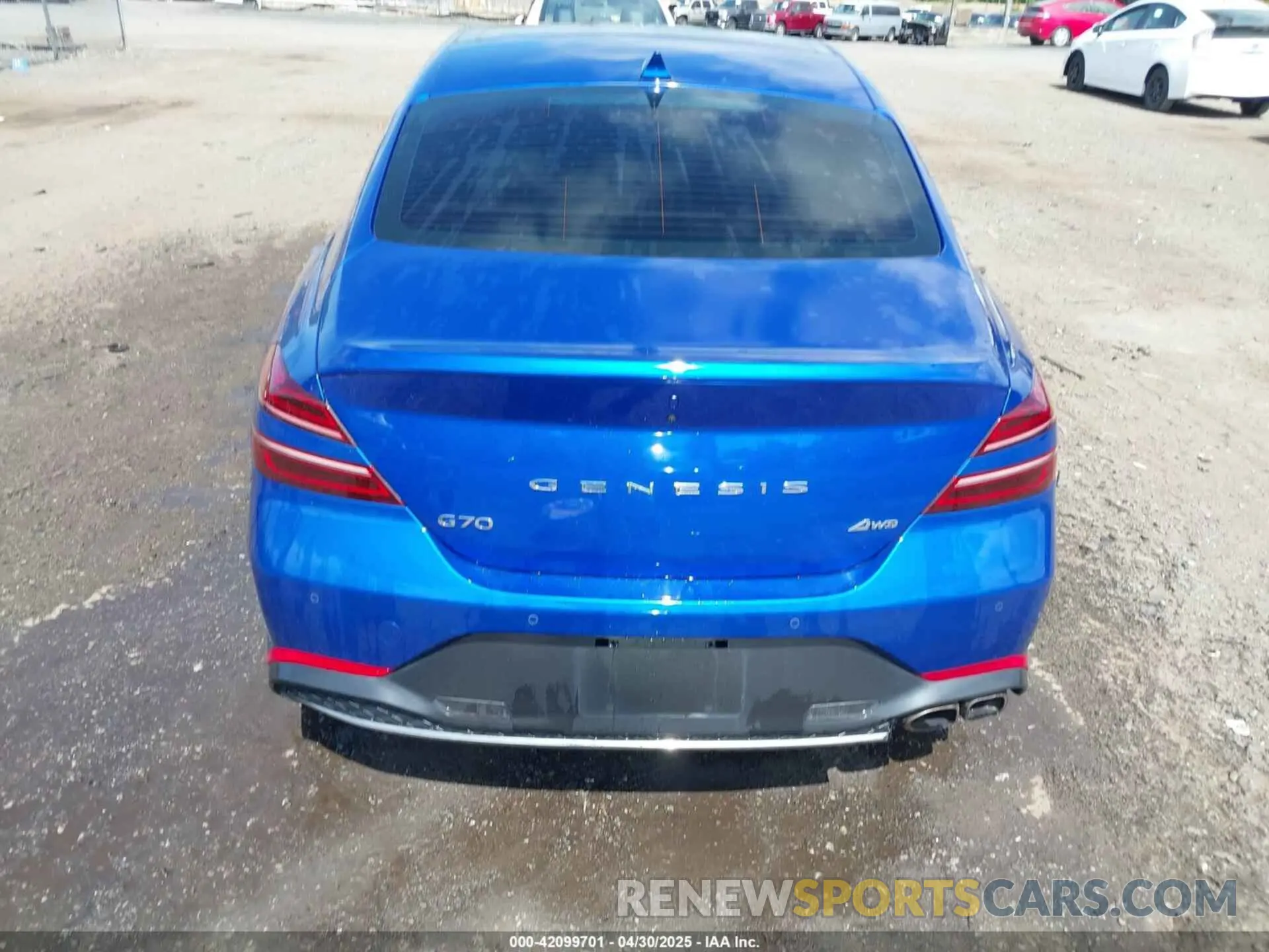 15 fotografías del automóvil dañado KMTG34TA2PU115639 GENESIS G70 2023