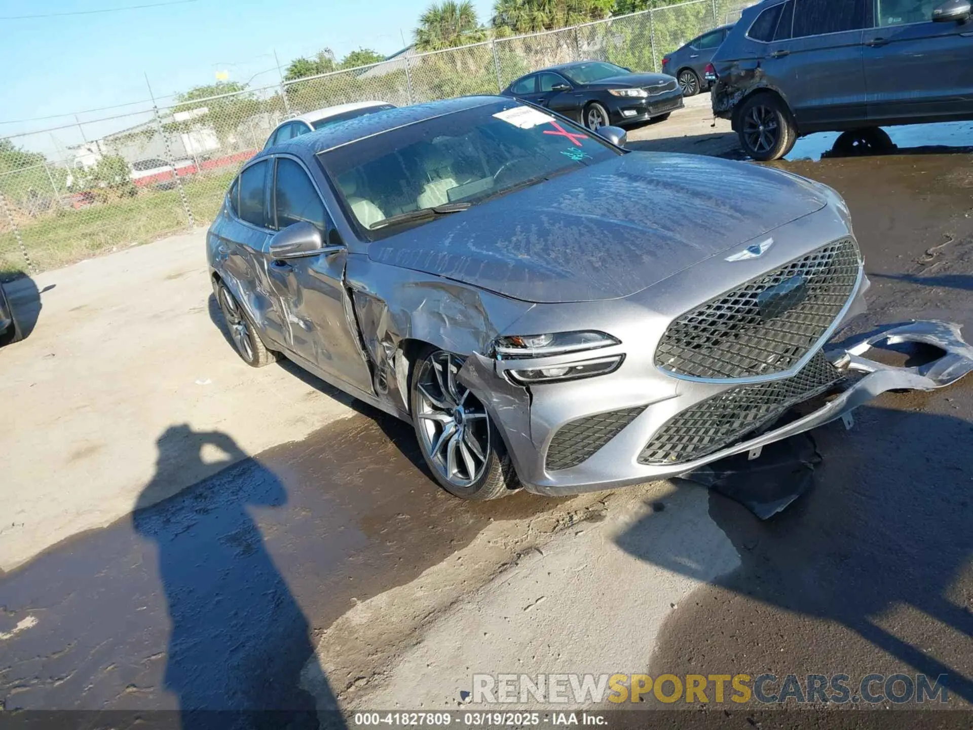1 fotografías del automóvil dañado KMTG34TA2PU127032 GENESIS G70 2023