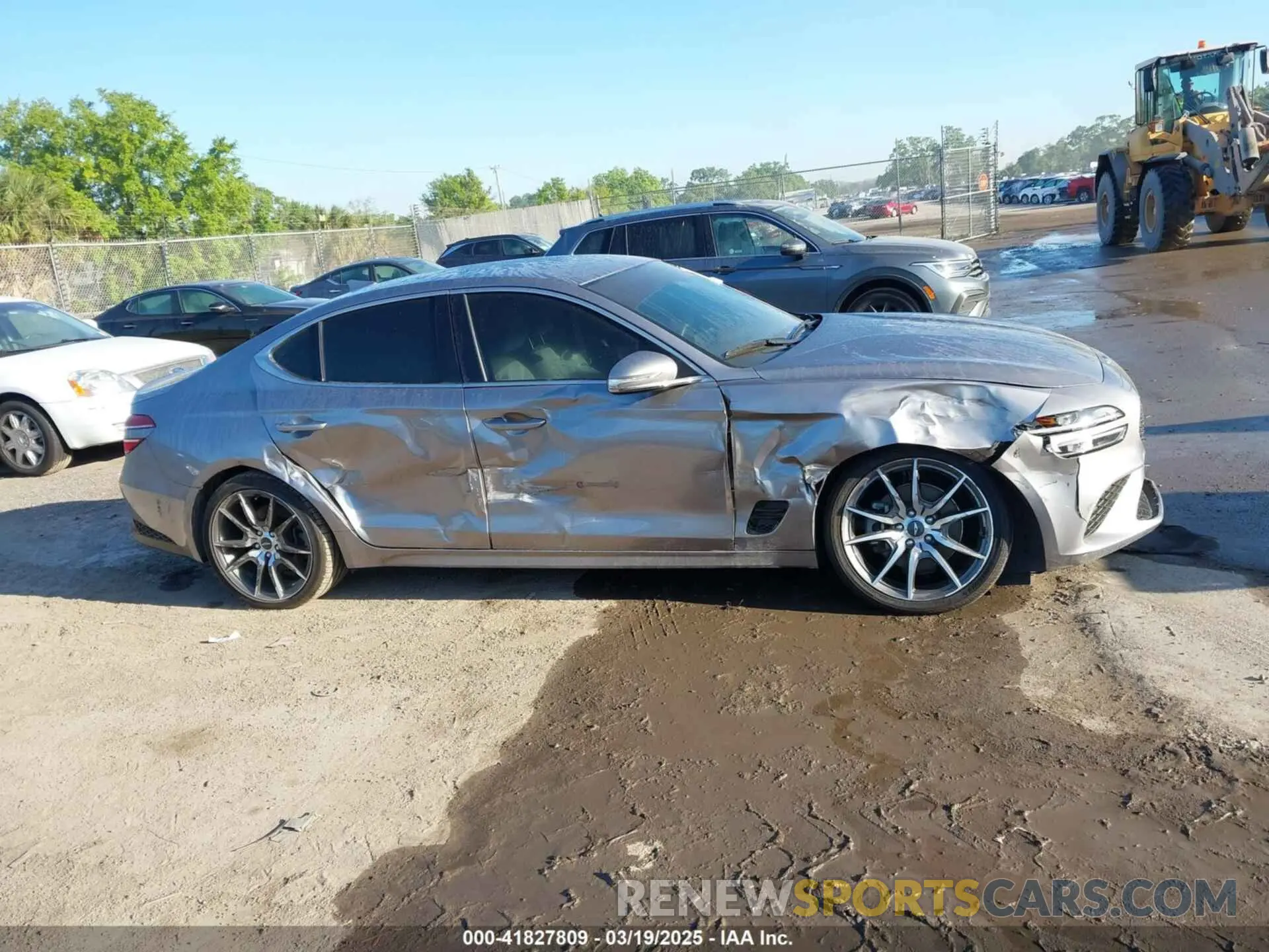 13 fotografías del automóvil dañado KMTG34TA2PU127032 GENESIS G70 2023