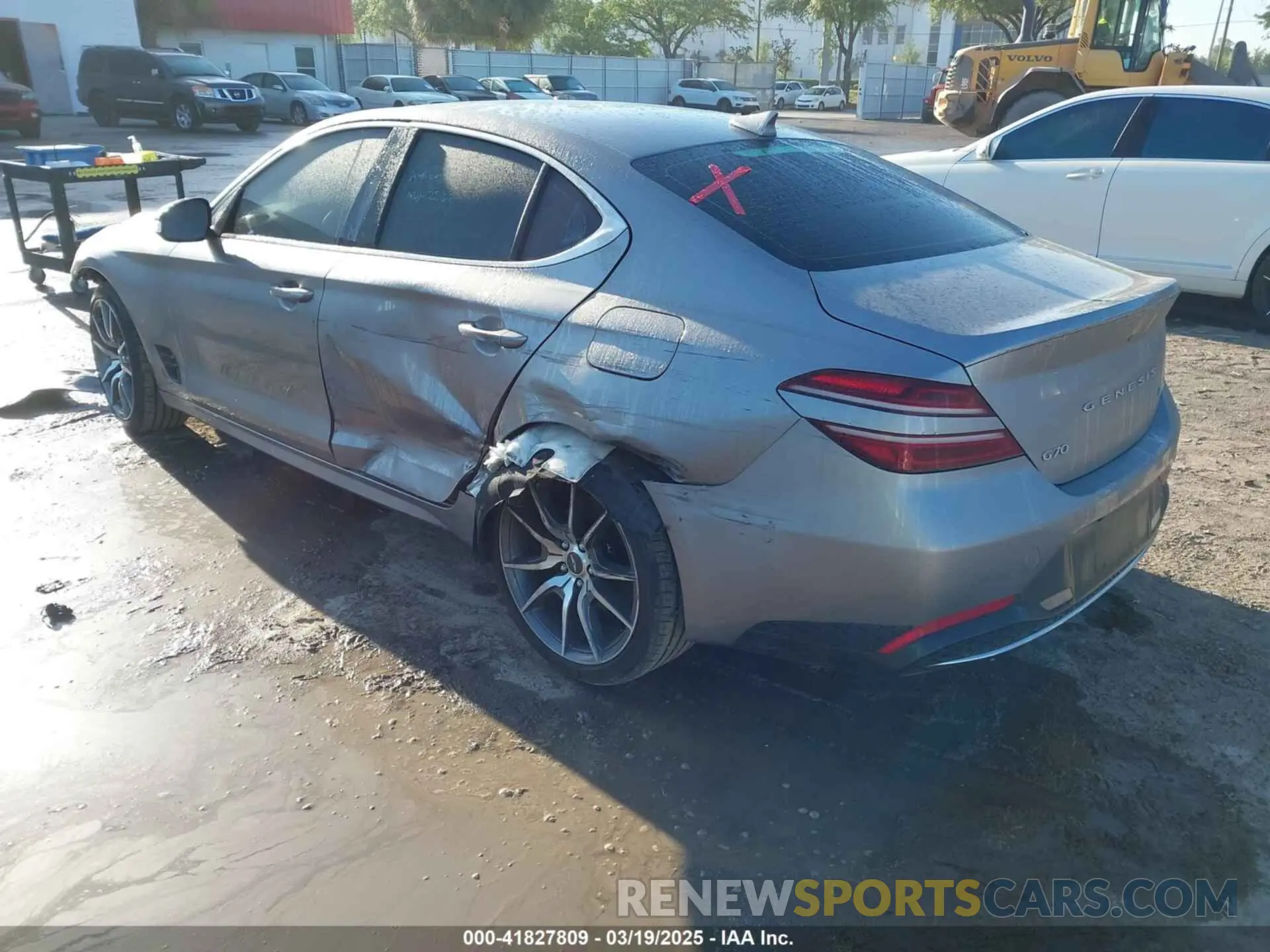 3 fotografías del automóvil dañado KMTG34TA2PU127032 GENESIS G70 2023