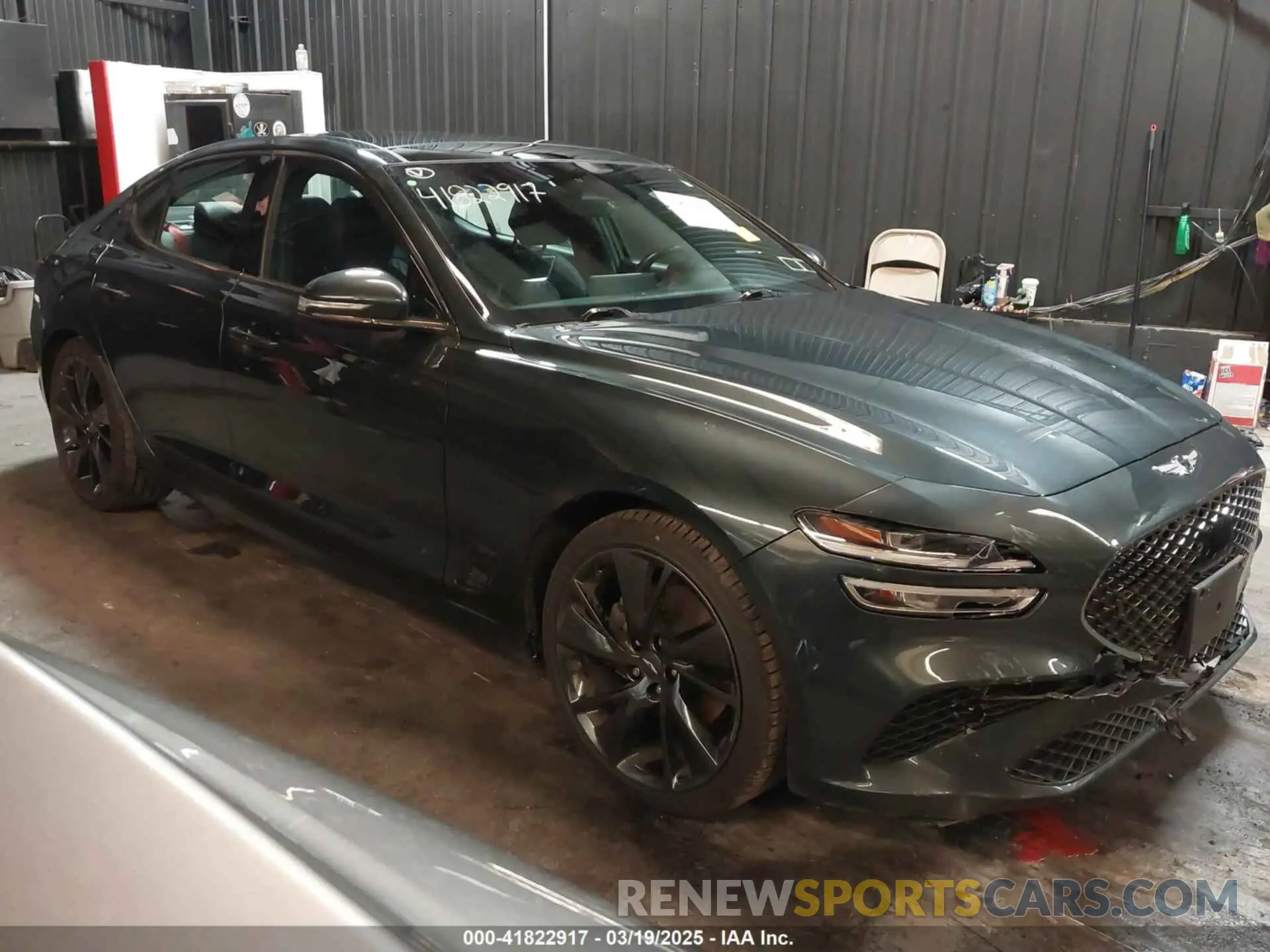 1 fotografías del automóvil dañado KMTG34TA3PU115553 GENESIS G70 2023