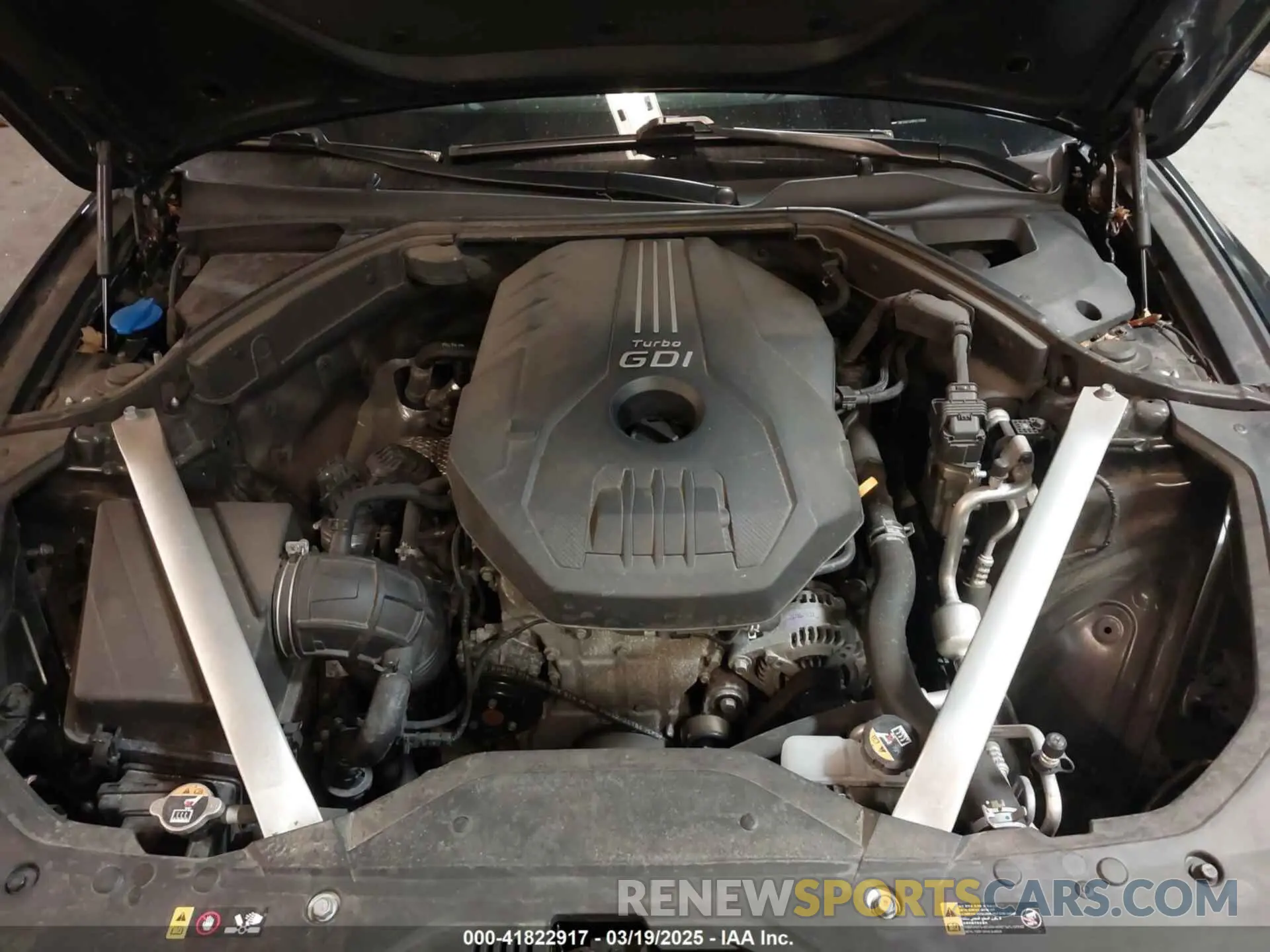 10 fotografías del automóvil dañado KMTG34TA3PU115553 GENESIS G70 2023