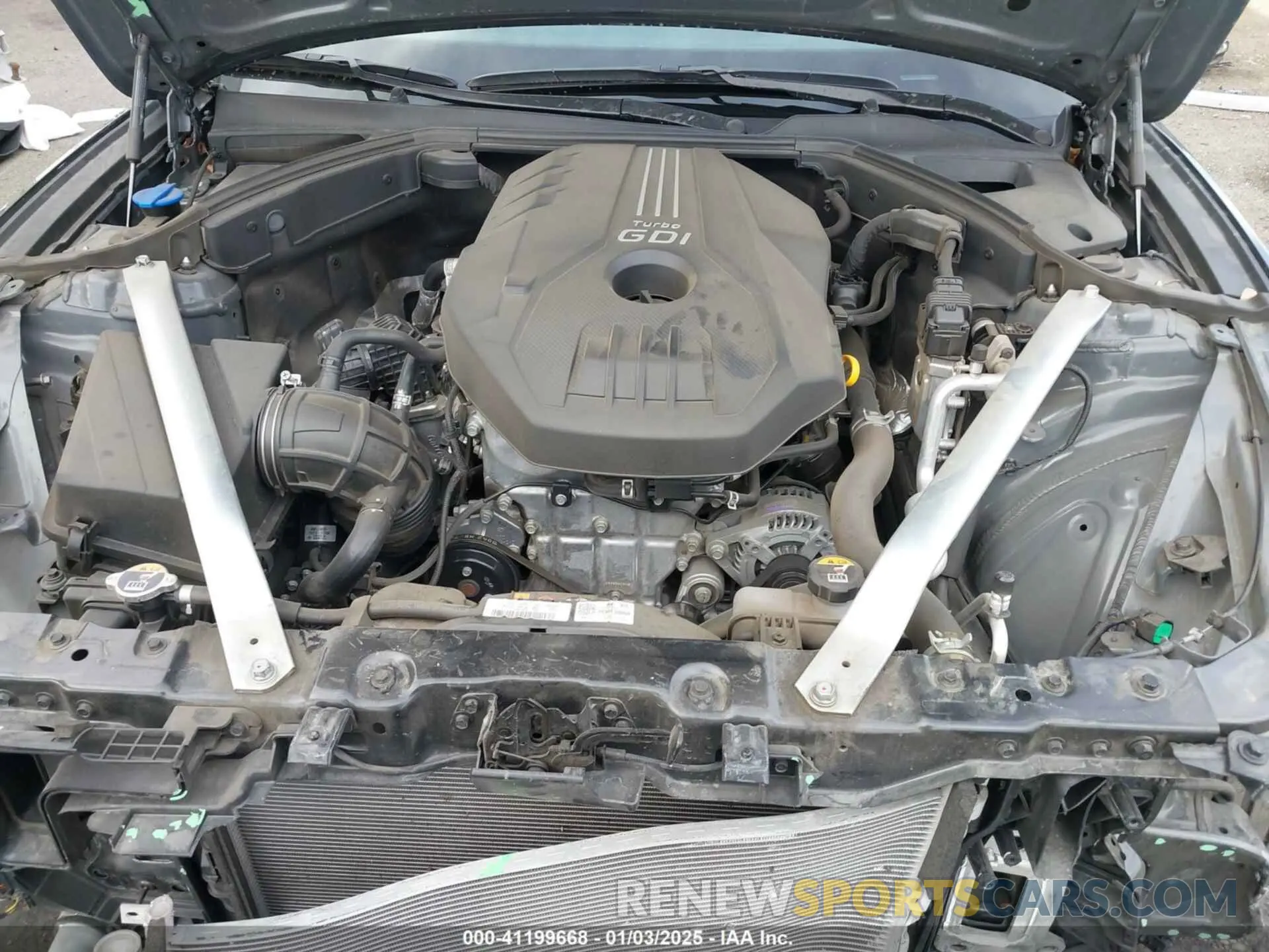 10 fotografías del automóvil dañado KMTG34TA4PU126609 GENESIS G70 2023