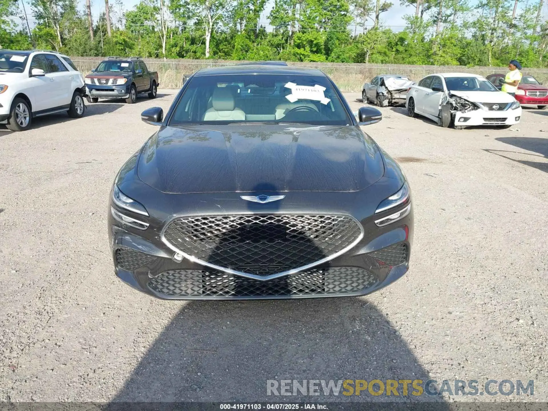 12 fotografías del automóvil dañado KMTG34TA4PU126965 GENESIS G70 2023