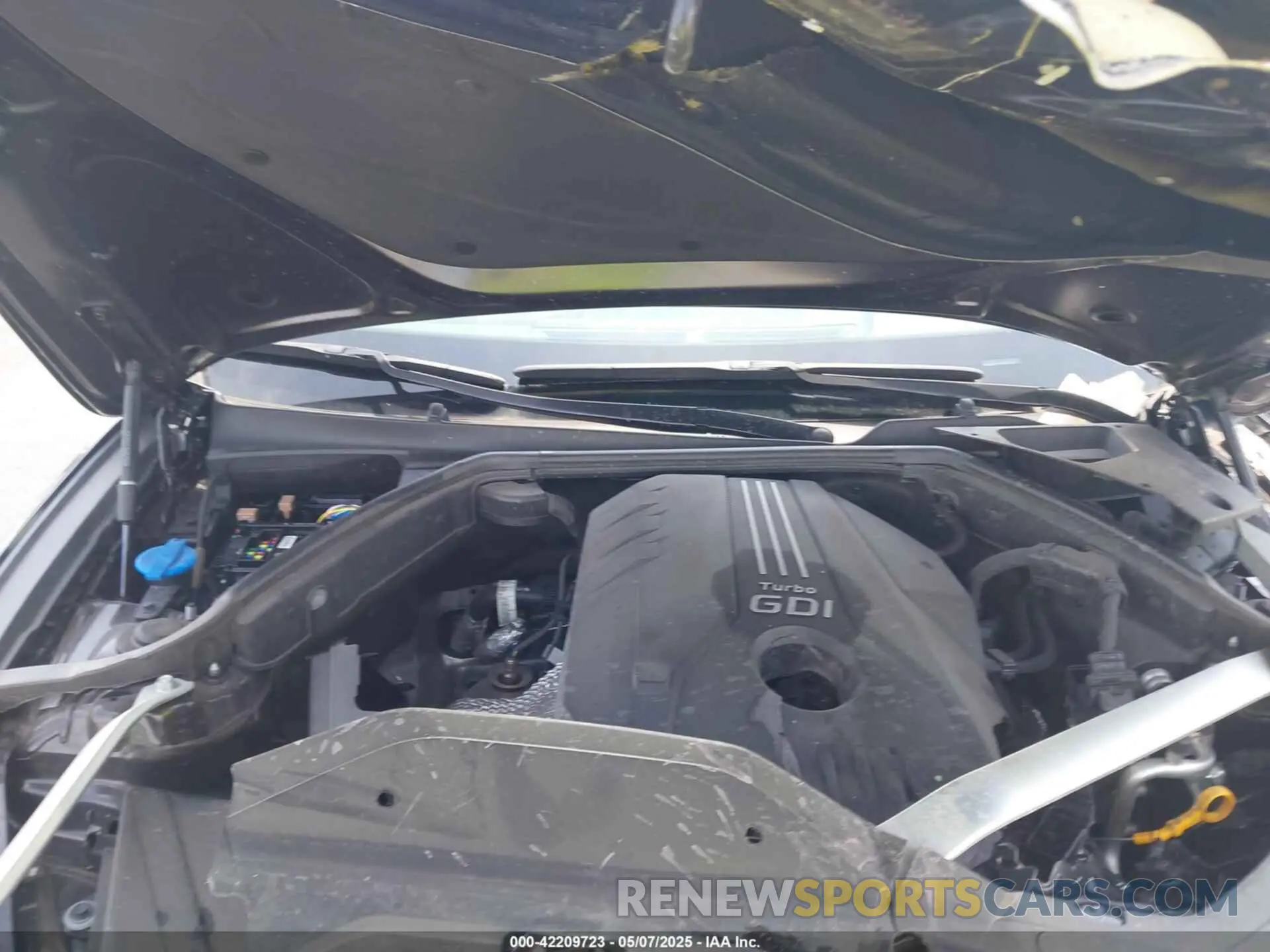 10 fotografías del automóvil dañado KMTG34TA4PU135164 GENESIS G70 2023